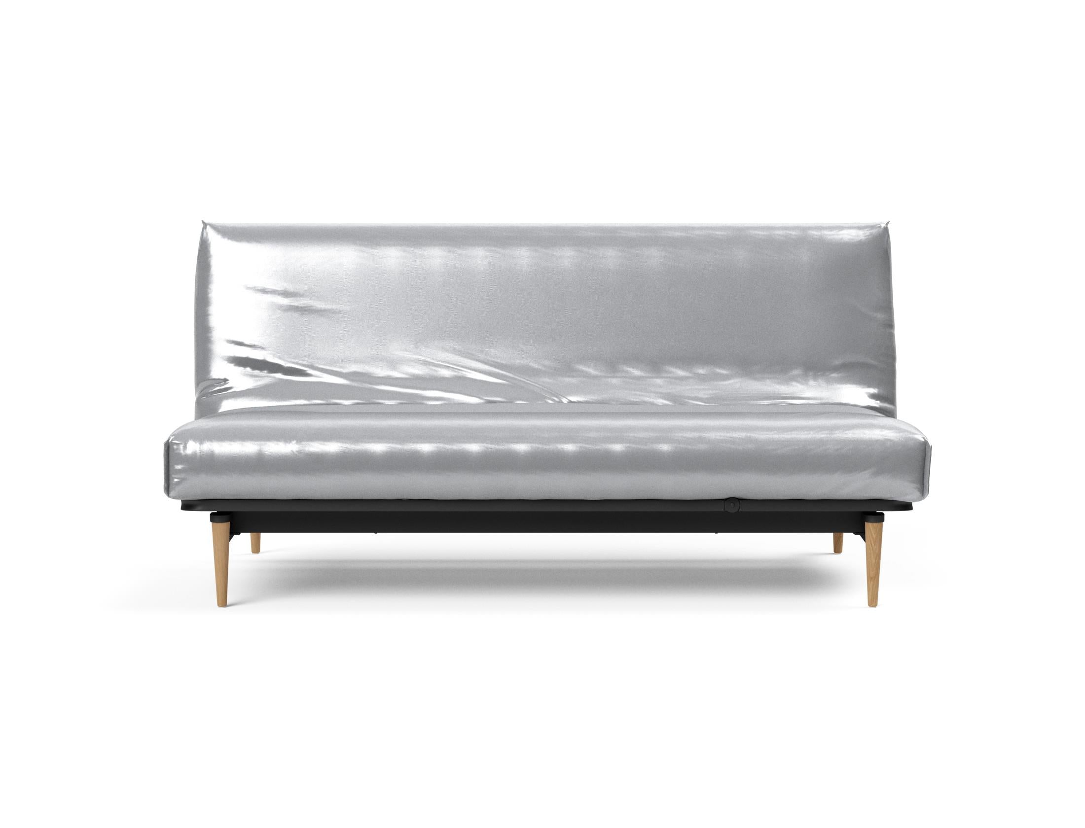 Elegantes Colpus Bettsofa 140 mit weichem Nordic Cover, ideal für entspannte Abende und stilvolle Einrichtung. Vielseitig und komfortabel.