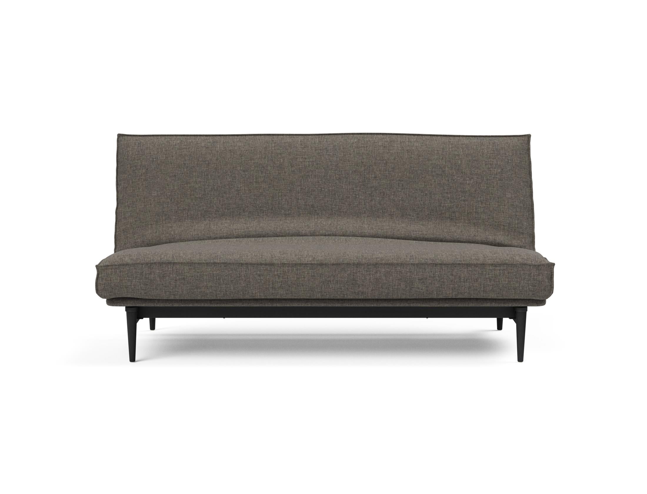 Erleben Sie das Colpus Bettsofa 140 Sharp Plus in elegantem Eiche schwarz. Perfekt für Ihr Zuhause, mit bequemer Soft Spring Matratze für besten Schlaf.