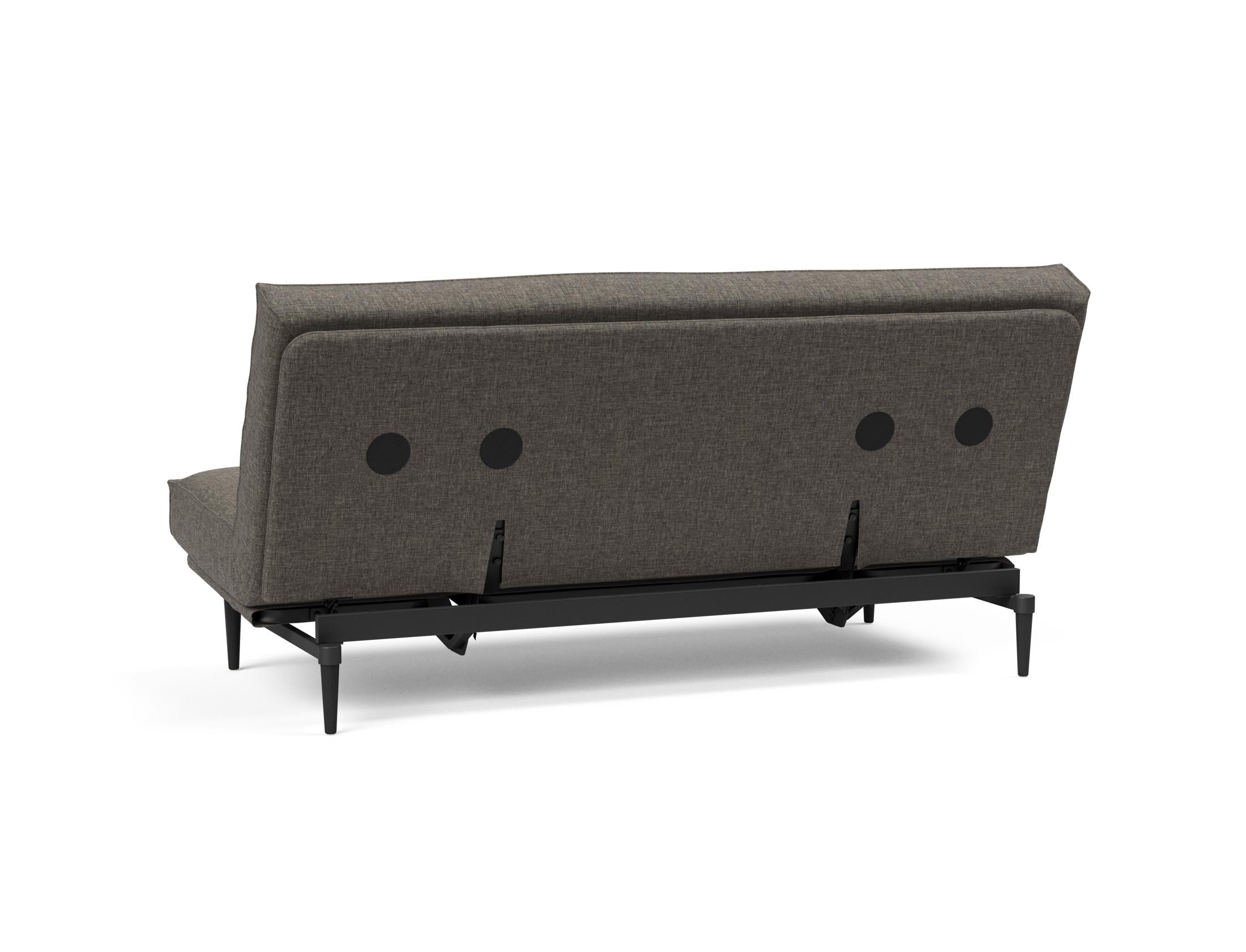 Erleben Sie das Colpus Bettsofa 140 Sharp Plus in elegantem Eiche schwarz. Perfekte Kombination aus Funktionalität und zeitgemäßem Stil für Ihr Zuhause.