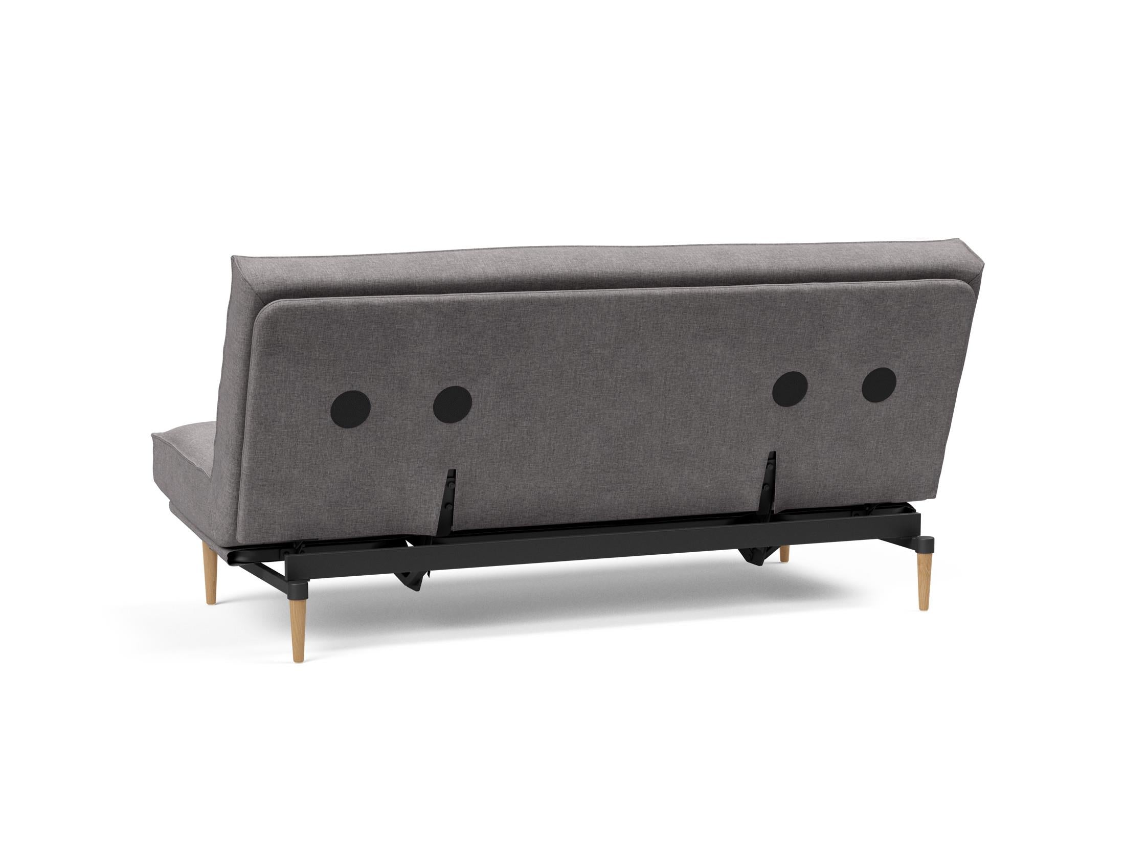 Entdecken Sie das Colpus Bettsofa 140 Sharp Plus mit Soft Spring Bezug – elegant, platzsparend und mühelos in ein komfortables Bett verwandelbar.