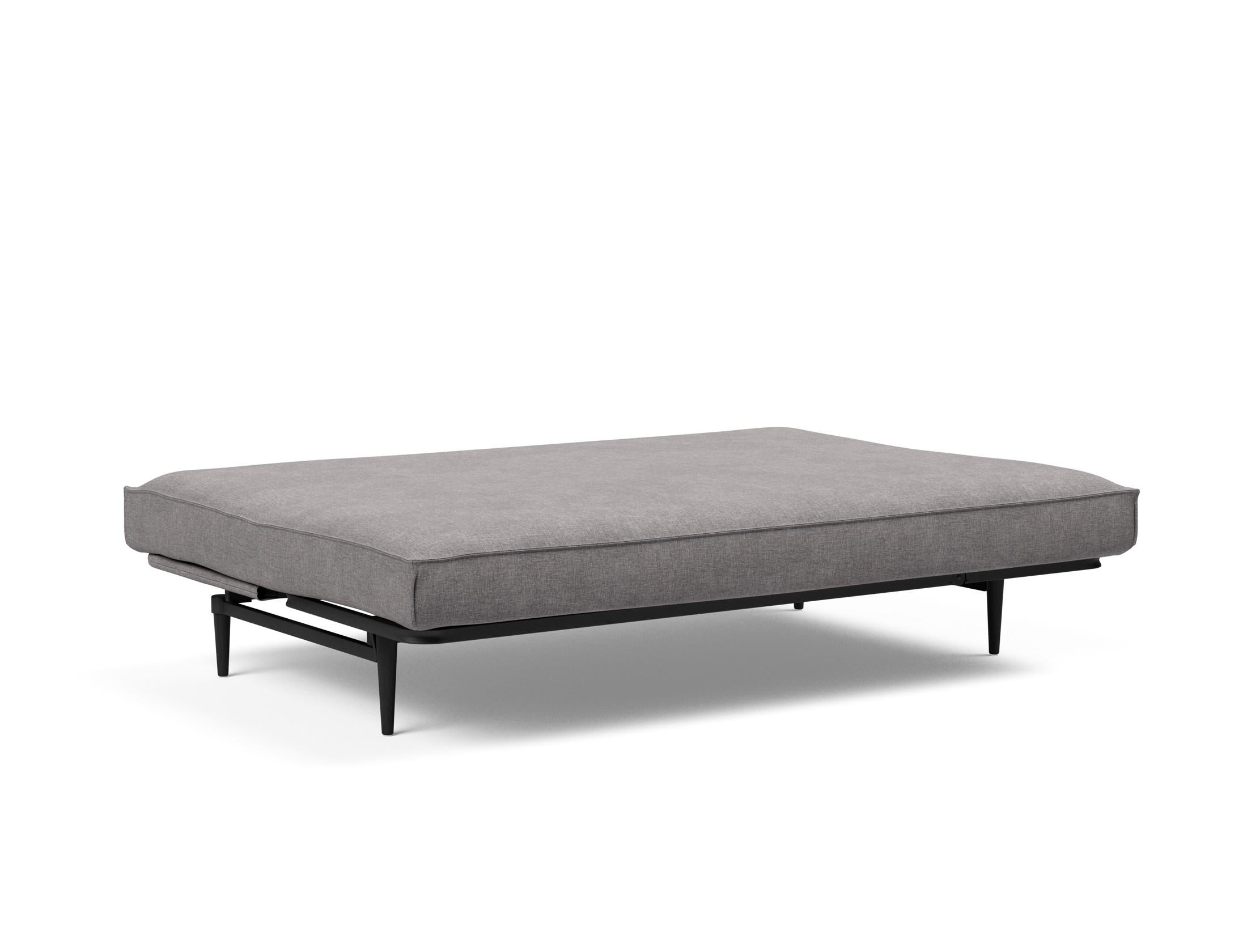 Erleben Sie das Colpus Bettsofa 140 Sharp Plus in stilvollem Eiche schwarz – perfekt für komfortable Nächte und zeitgemäße Einrichtung.