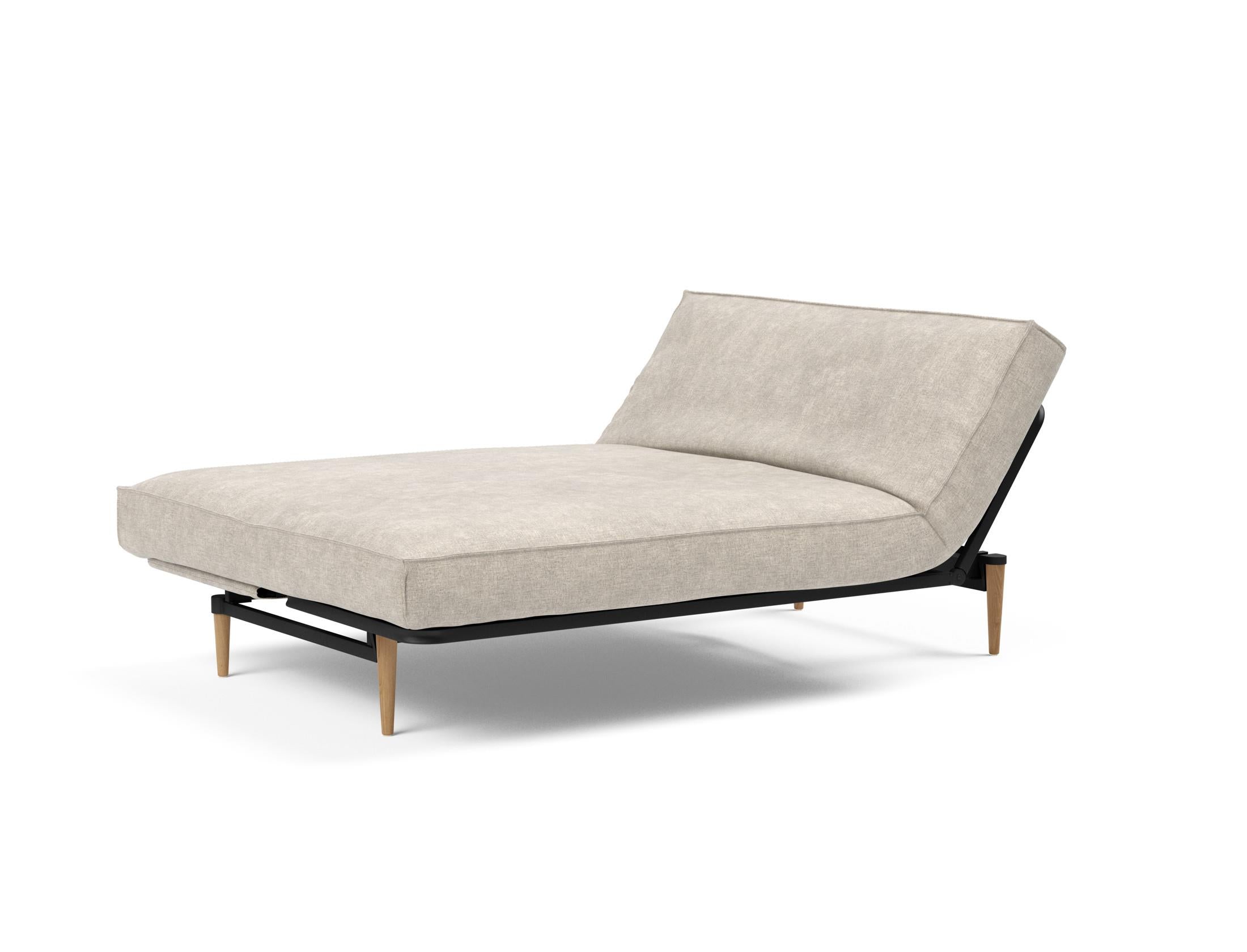 Entdecken Sie das Colpus Bettsofa 140 Sharp Plus Cover Soft Spring von Innovation Living – stilvoll, bequem und ideal für jedes Zuhause.