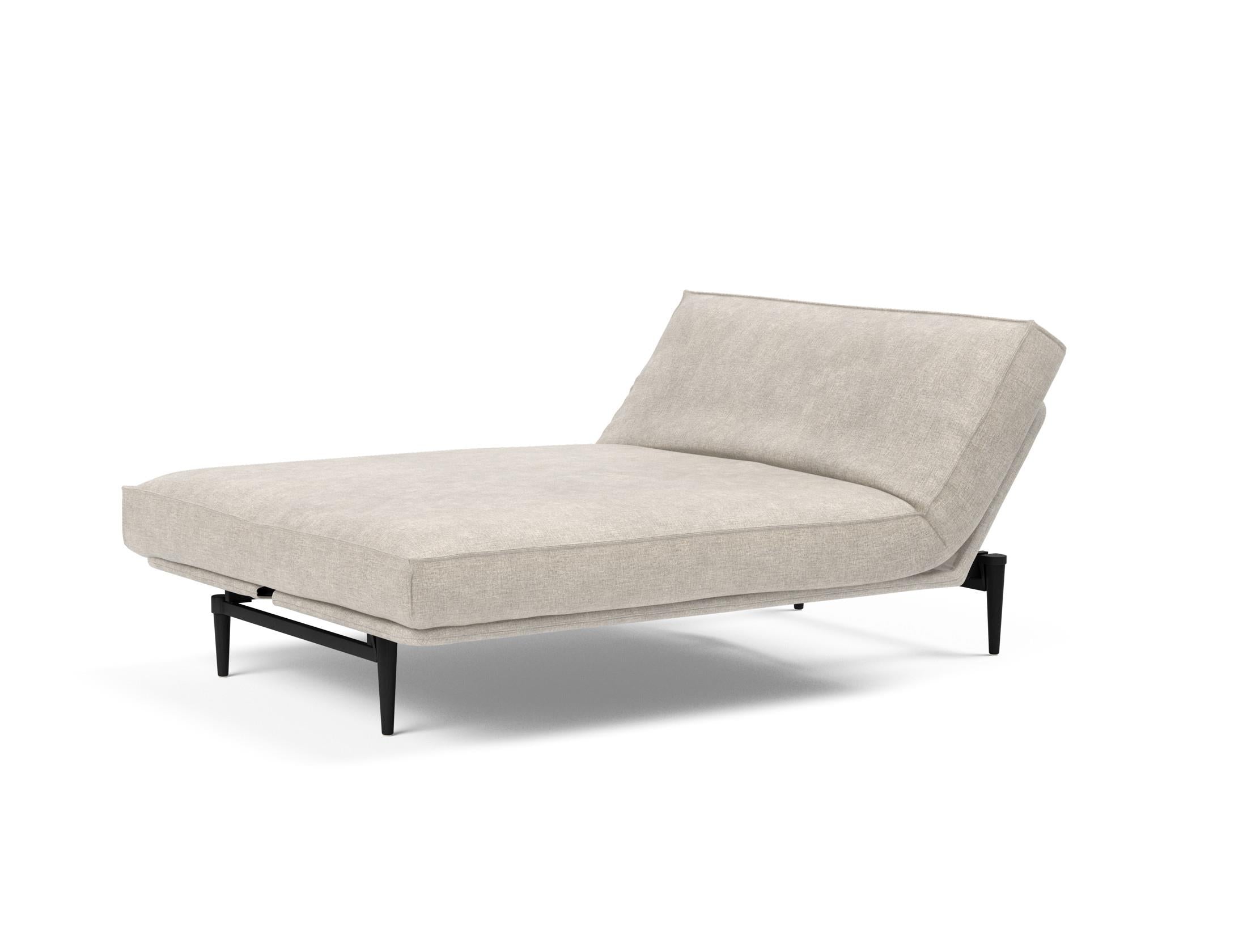 Erleben Sie das Colpus Bettsofa 140 Sharp Plus Cover in elegantem Eiche schwarz – die perfekte Symbiose aus modernem Design und vielseitiger Funktionalität!