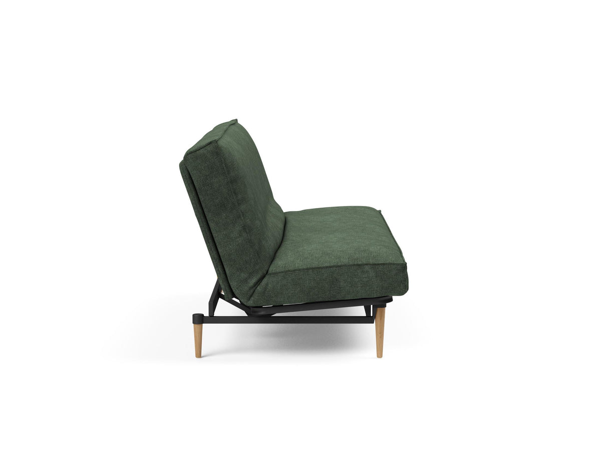 Colpus Bettsofa 140 Sharp Plus Cover Soft Spring in 281 Avella Pine Green präsentiert im Onlineshop von KAQTU Design AG. Bettsofa ist von Innovation Living