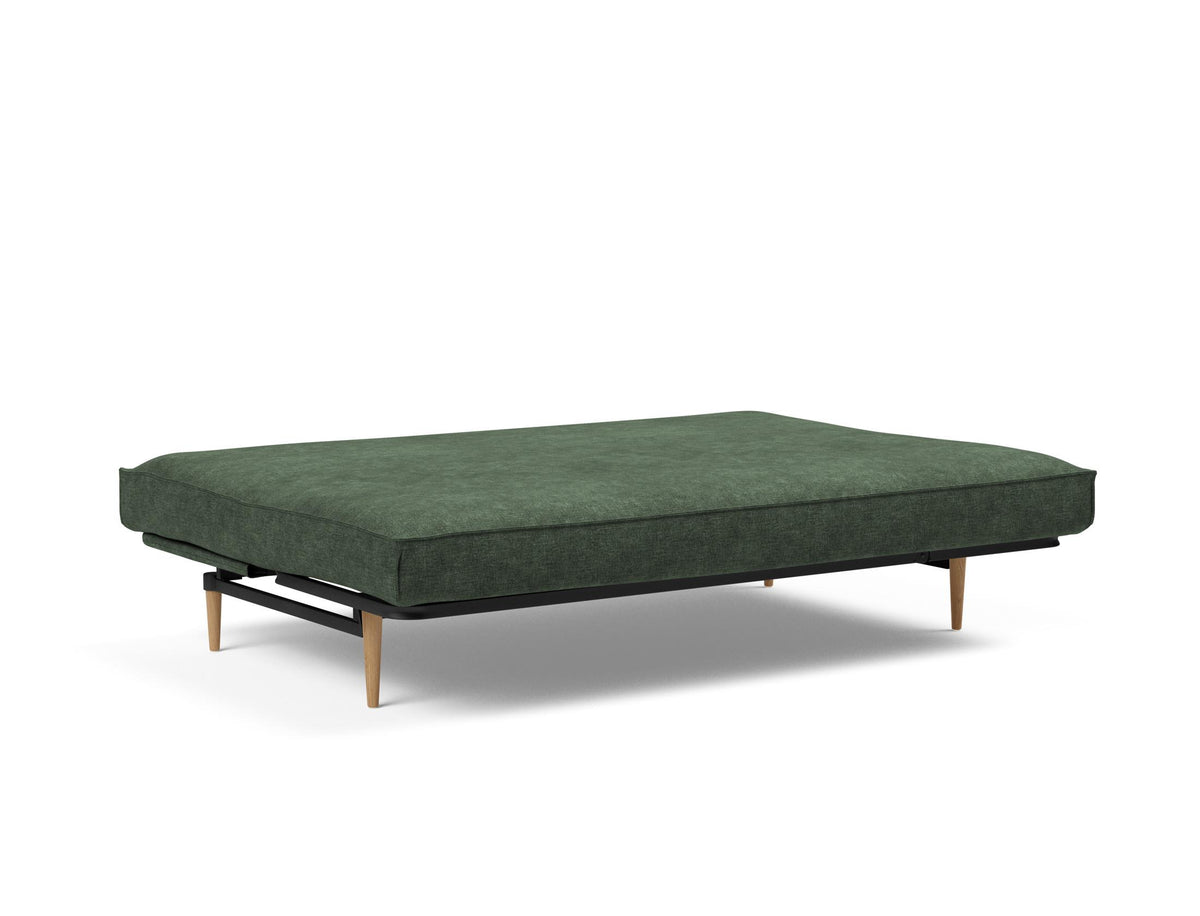 Colpus Bettsofa 140 Sharp Plus Cover Soft Spring in 281 Avella Pine Green präsentiert im Onlineshop von KAQTU Design AG. Bettsofa ist von Innovation Living