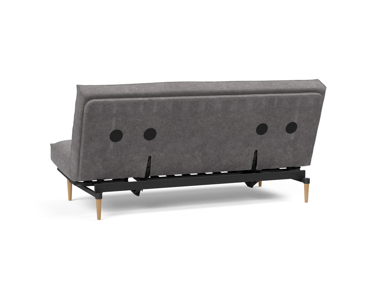 Colpus Bettsofa 140 Sharp Plus Cover Soft Spring in 282 Avella Warm Grey präsentiert im Onlineshop von KAQTU Design AG. Bettsofa ist von Innovation Living