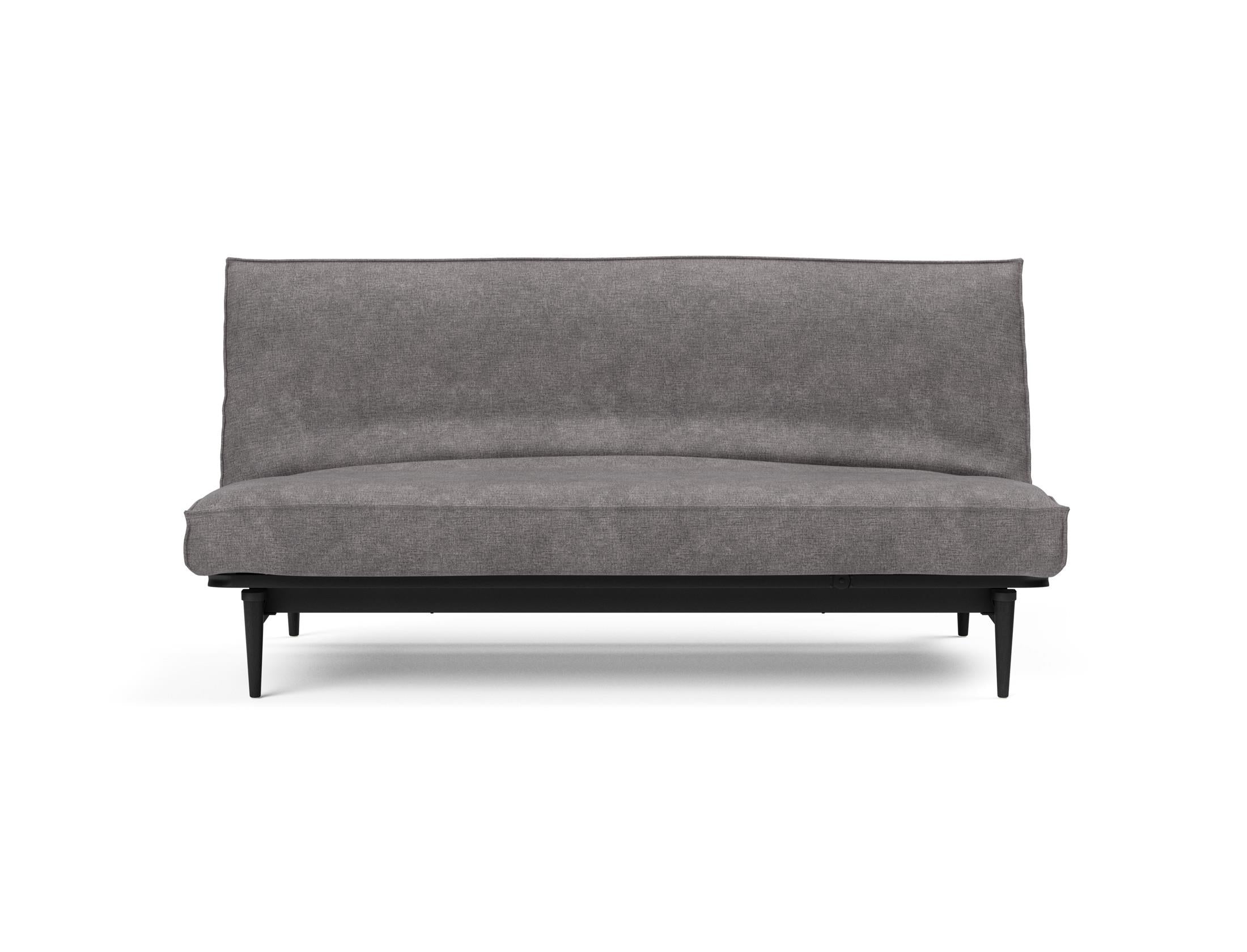Erleben Sie das Colpus Bettsofa 140 Sharp Plus Cover in edlem Eiche schwarz – modernes Design trifft auf vielseitige Matratzen und optimalen Komfort.