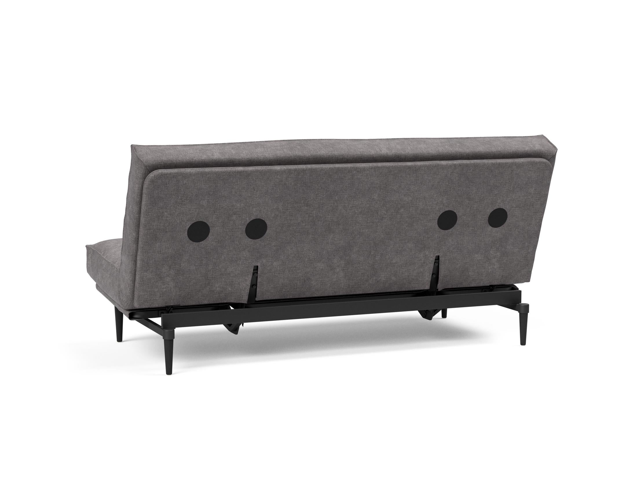 Erleben Sie das Colpus Bettsofa 140 Sharp Plus in edlem Eiche schwarz. Perfekte Kombination aus Funktionalität und modernem Design für Ihr Zuhause.