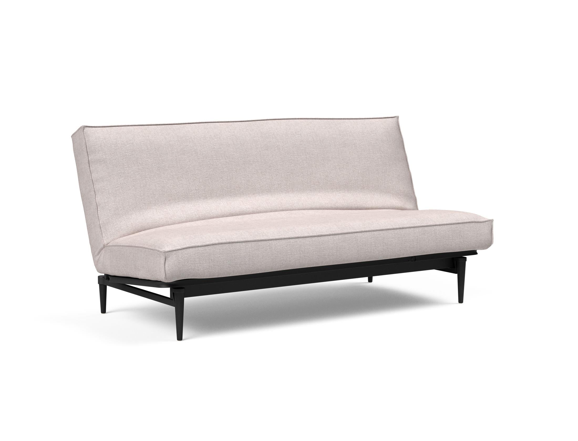 Erleben Sie das Colpus Bettsofa 140 Sharp Plus Cover in edlem Eiche schwarz – modernes Design trifft auf vielseitige Matratzen und optimalen Komfort.