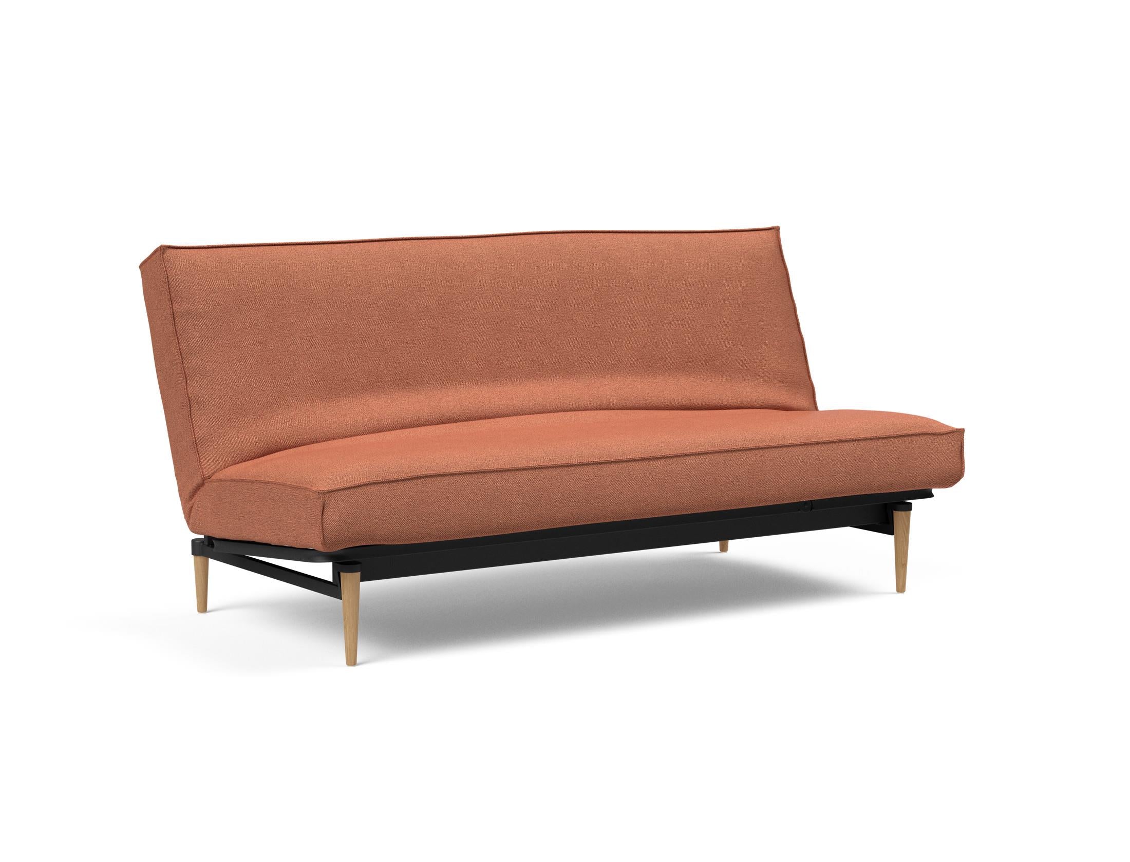Entdecken Sie das Colpus Bettsofa 140 Sharp Plus Cover Soft Spring von Innovation Living – stilvoll, bequem und ideal für jedes Zuhause.