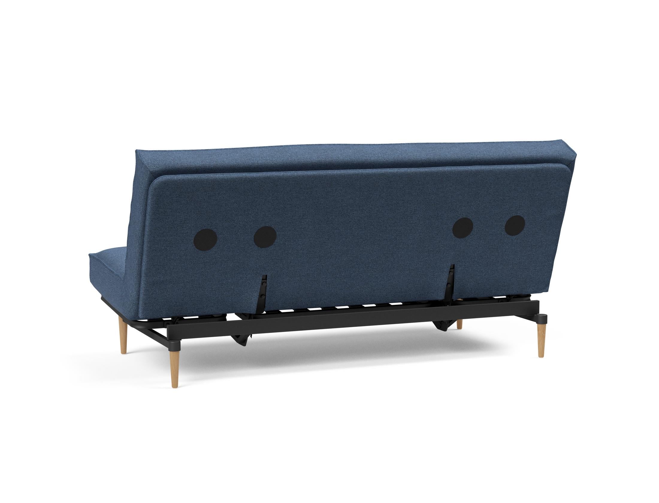 Entdecken Sie das Colpus Bettsofa 140 Sharp Plus Cover Soft Spring von Innovation Living – stilvoll, bequem und ideal für jedes Zuhause.