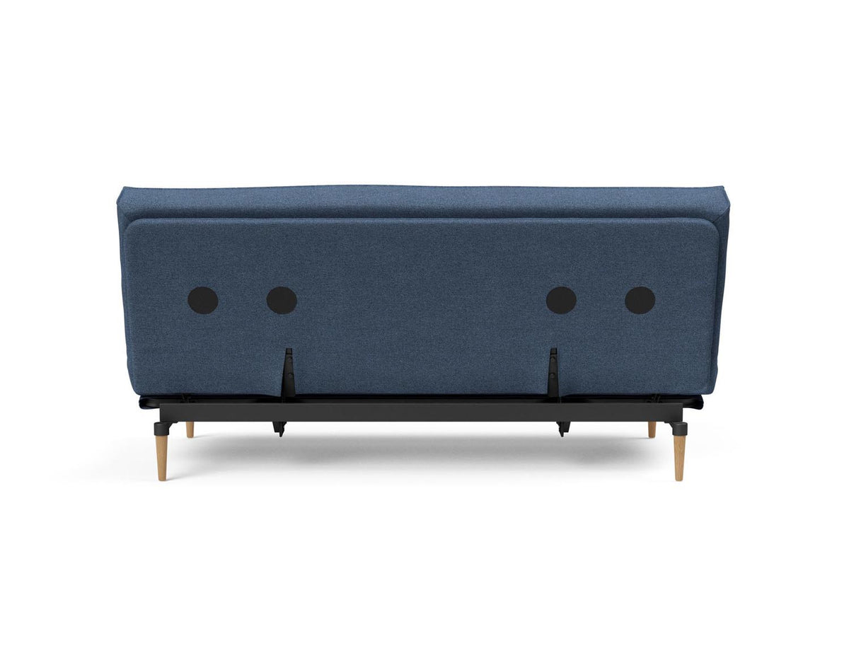 Colpus Bettsofa 140 Sharp Plus Cover mit Gestellbezug Soft Spring in 302 Weda Blue präsentiert im Onlineshop von KAQTU Design AG. Bettsofa ist von Innovation Living