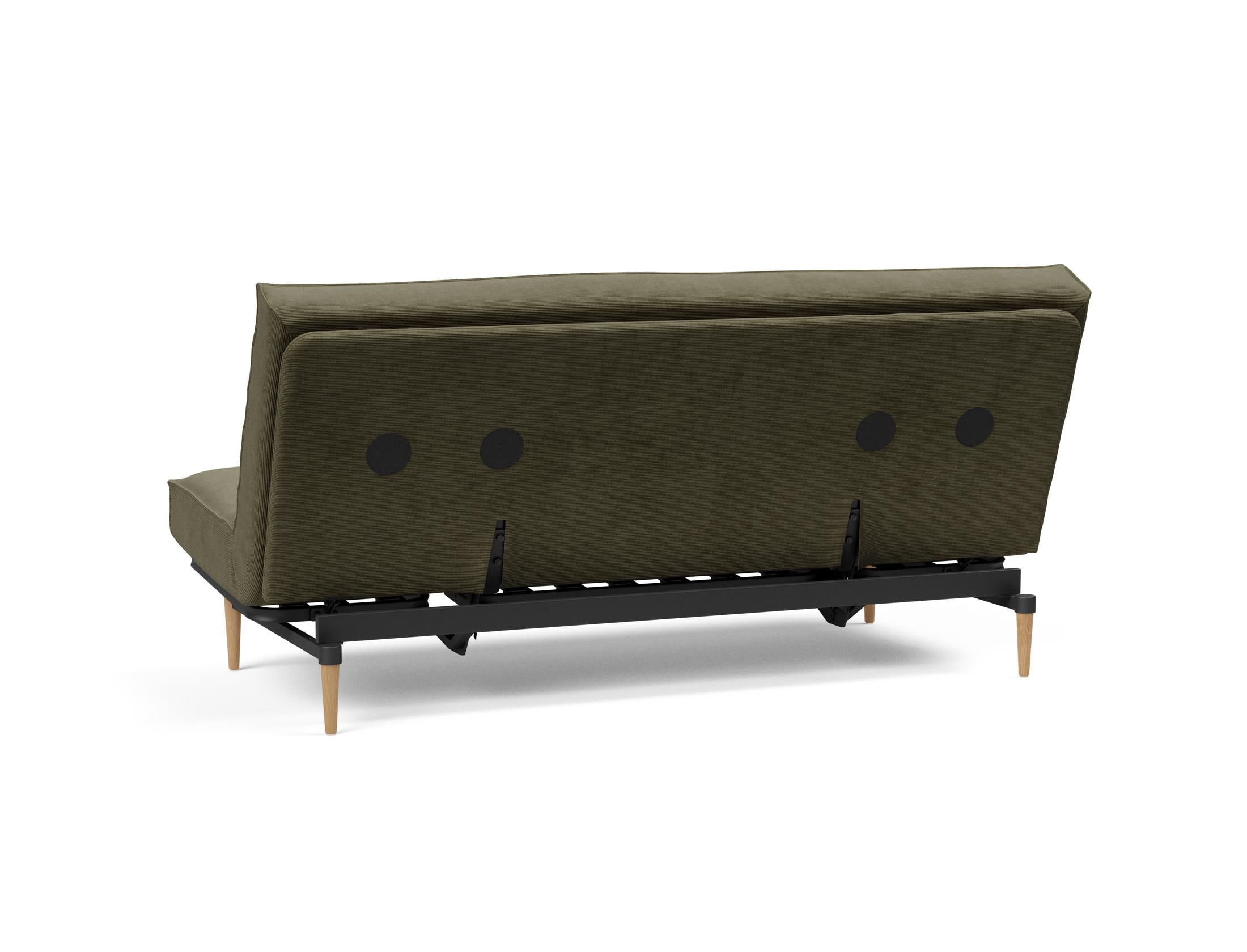 Erleben Sie das Colpus Bettsofa 140 Sharp Plus Cover Soft Spring von Innovation Living – modernes Design, hervorragender Komfort und vielseitig einsetzbar.