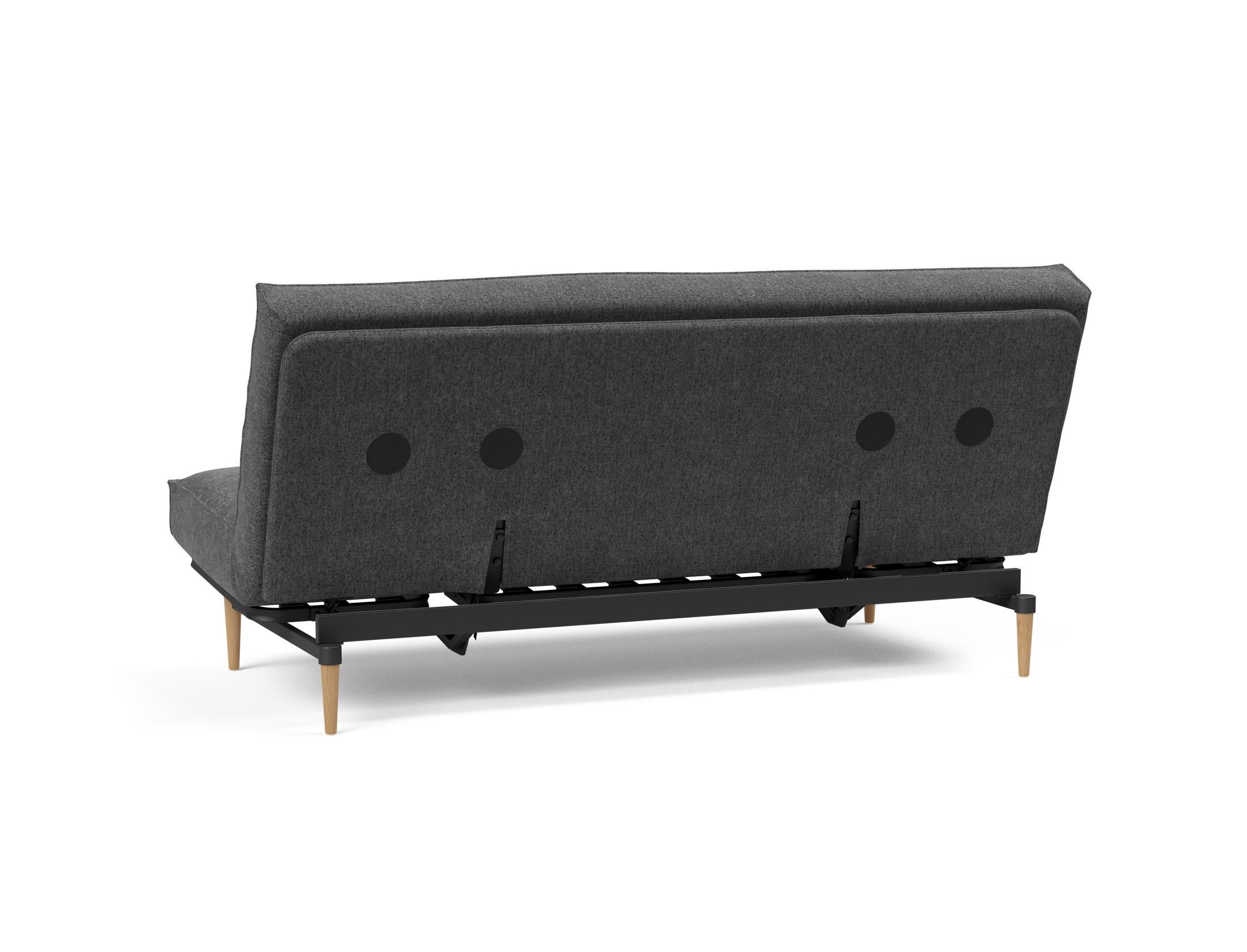 Erleben Sie das Colpus Bettsofa 140 Sharp Plus Cover Soft Spring von Innovation Living – modernes Design, hervorragender Komfort und vielseitig einsetzbar.