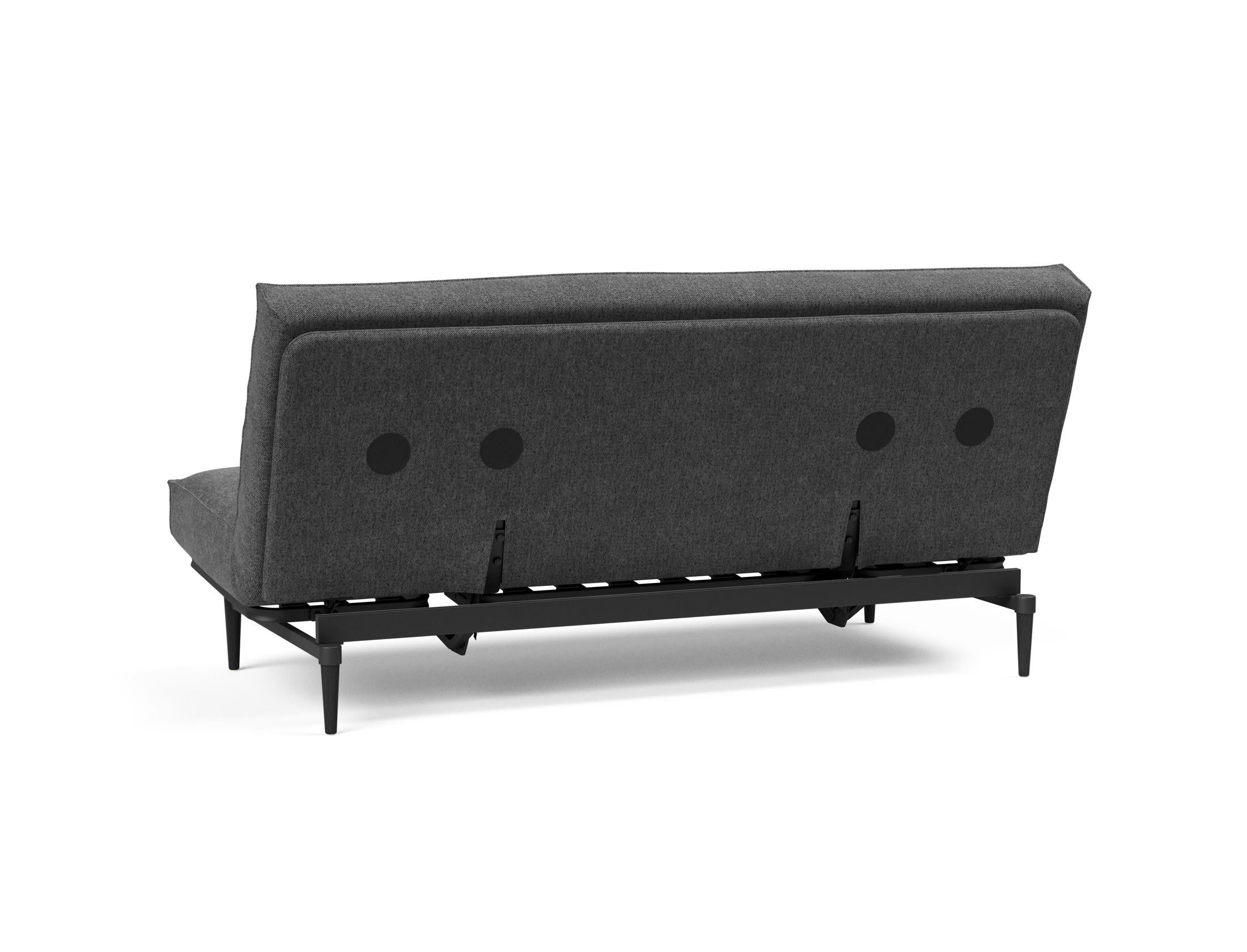 Entdecken Sie das Colpus Bettsofa 140 Sharp Plus Cover in elegantem Eiche schwarz – ideal für modernes Wohnen und erholsame Nächte.