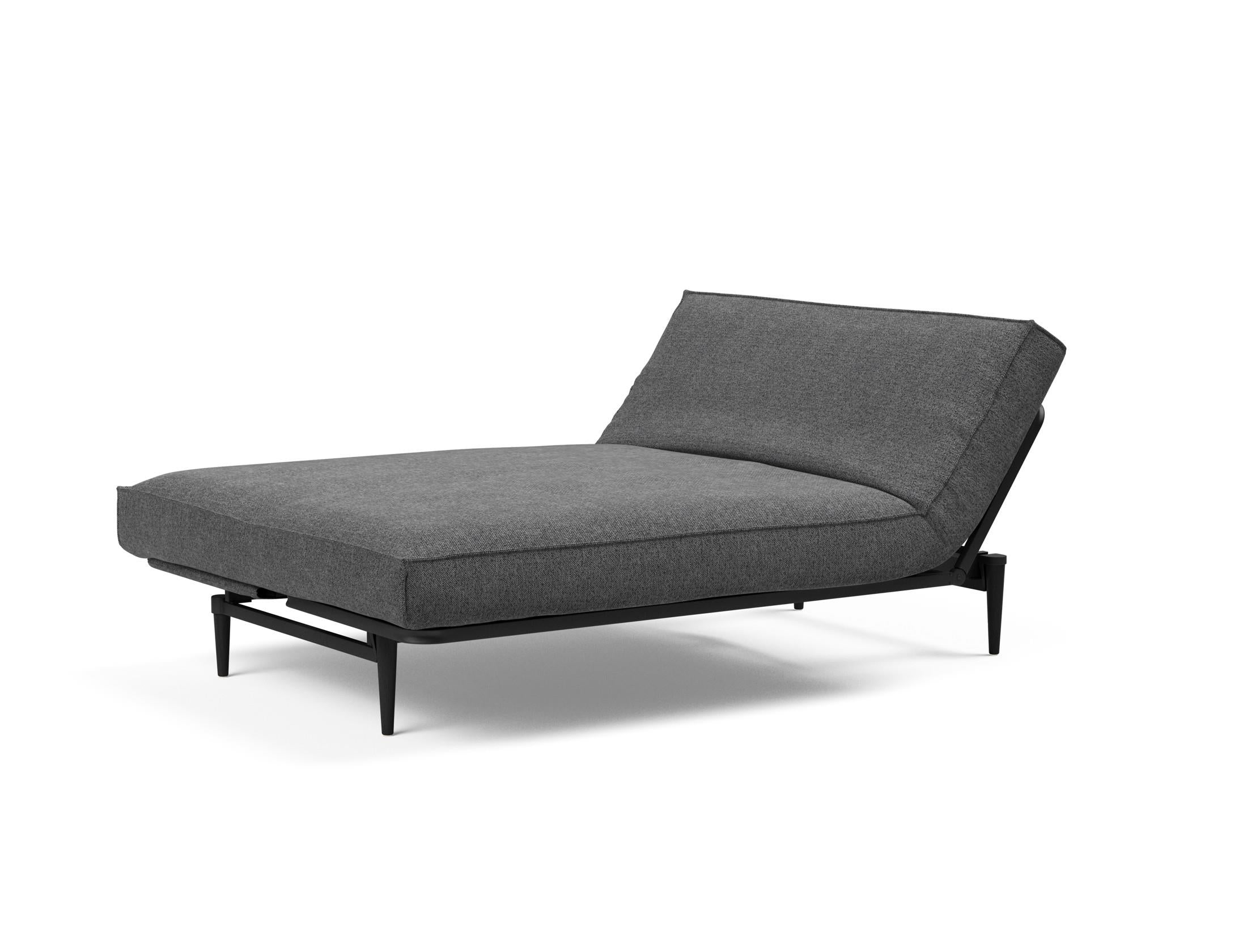 Entdecken Sie das Colpus Bettsofa 140 Sharp Plus Cover in elegantem Eiche schwarz – ideal für modernes Wohnen und entspannte Nächte.