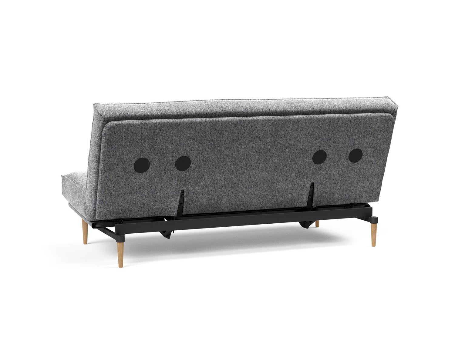 Erleben Sie das Colpus Bettsofa 140 Sharp Plus mit Soft Spring Bezug – stilvoll, funktional und ideal für kleine Räume, verwandelt sich schnell in ein gemütliches Bett.