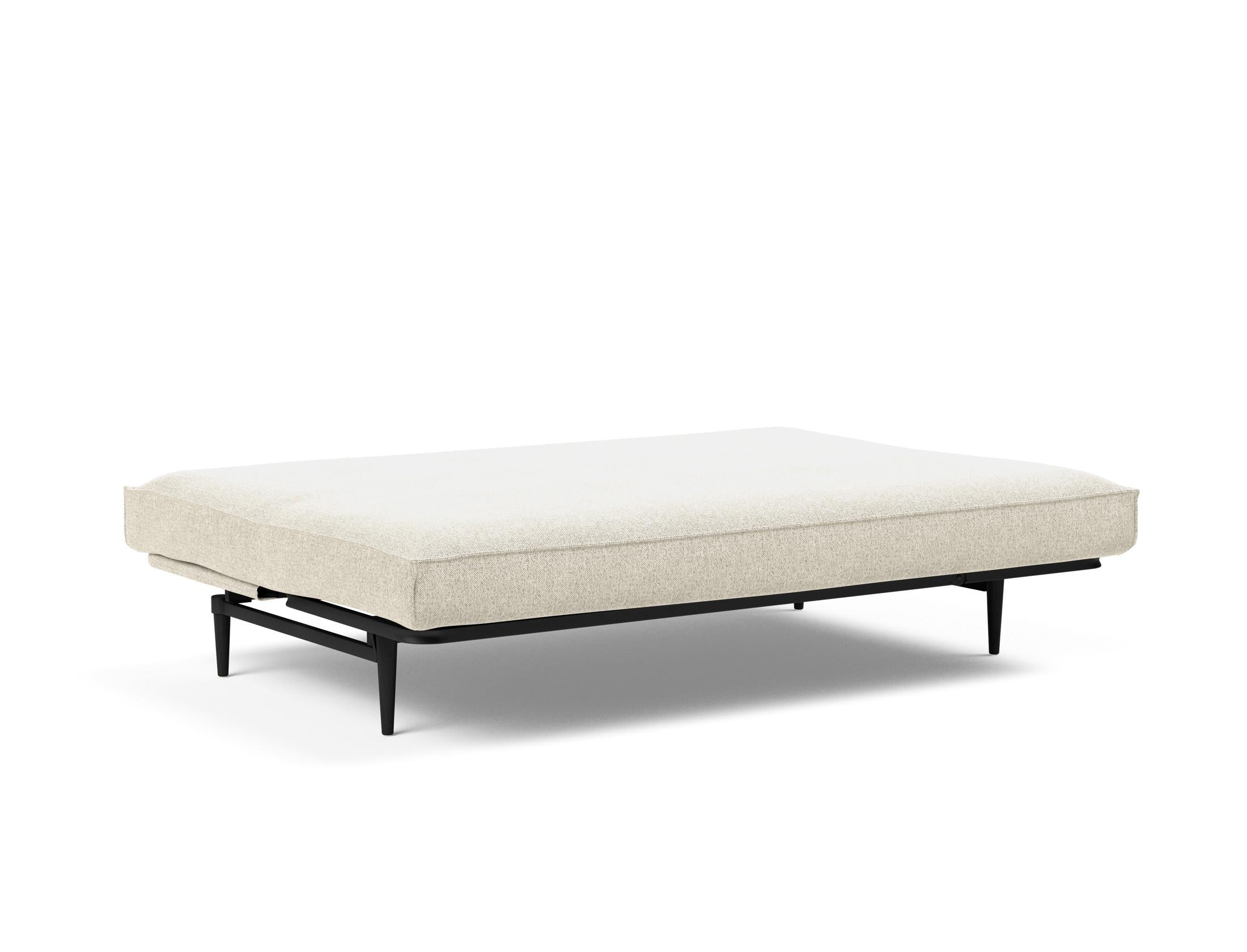 Erleben Sie das Colpus Bettsofa 140 Sharp Plus in stilvollem Eiche schwarz – perfekt für komfortable Nächte und zeitgemäße Einrichtung.