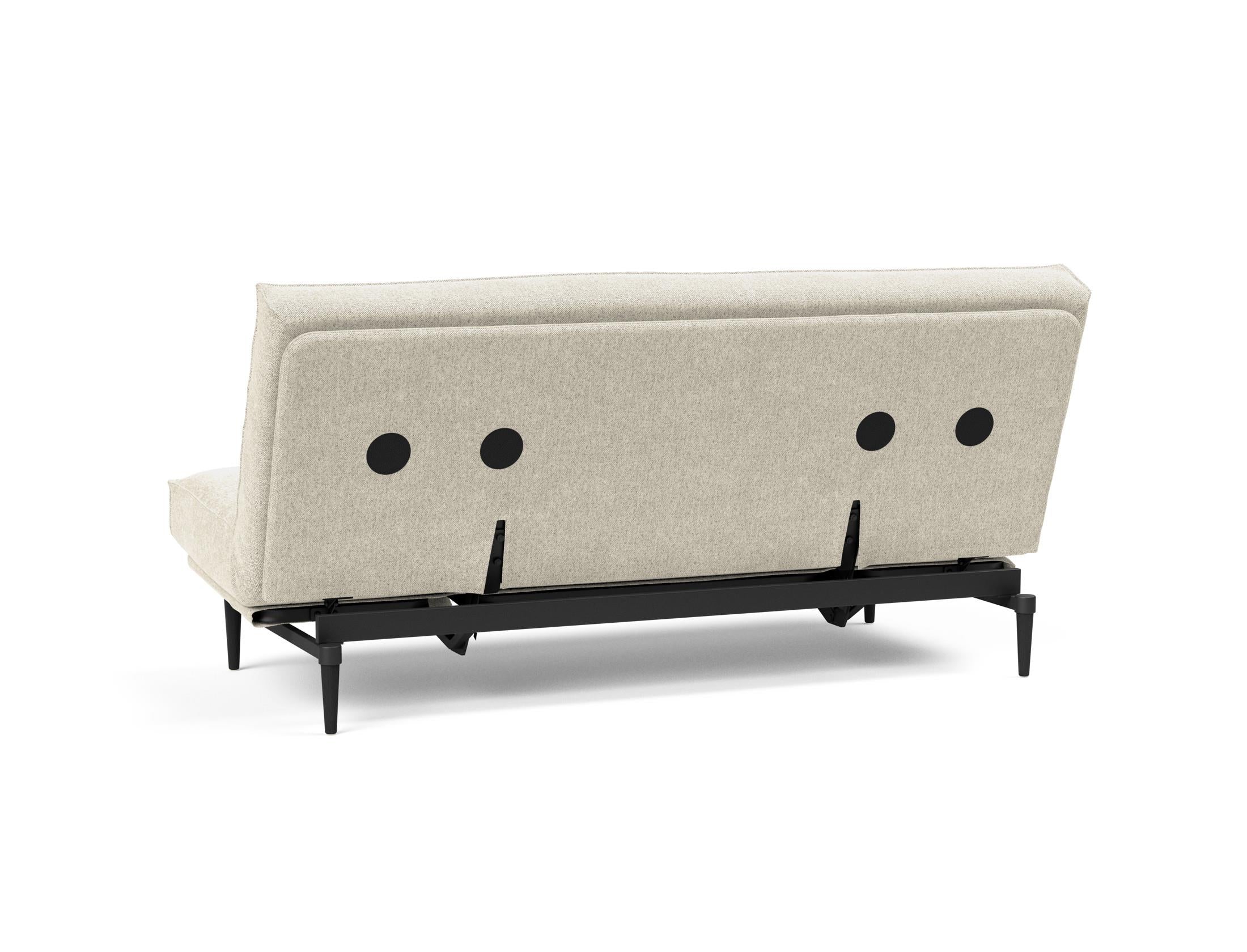 Erleben Sie das Colpus Bettsofa 140 Sharp Plus in edlem Eiche schwarz. Perfekte Kombination aus Funktionalität und modernem Design für Ihr Zuhause.