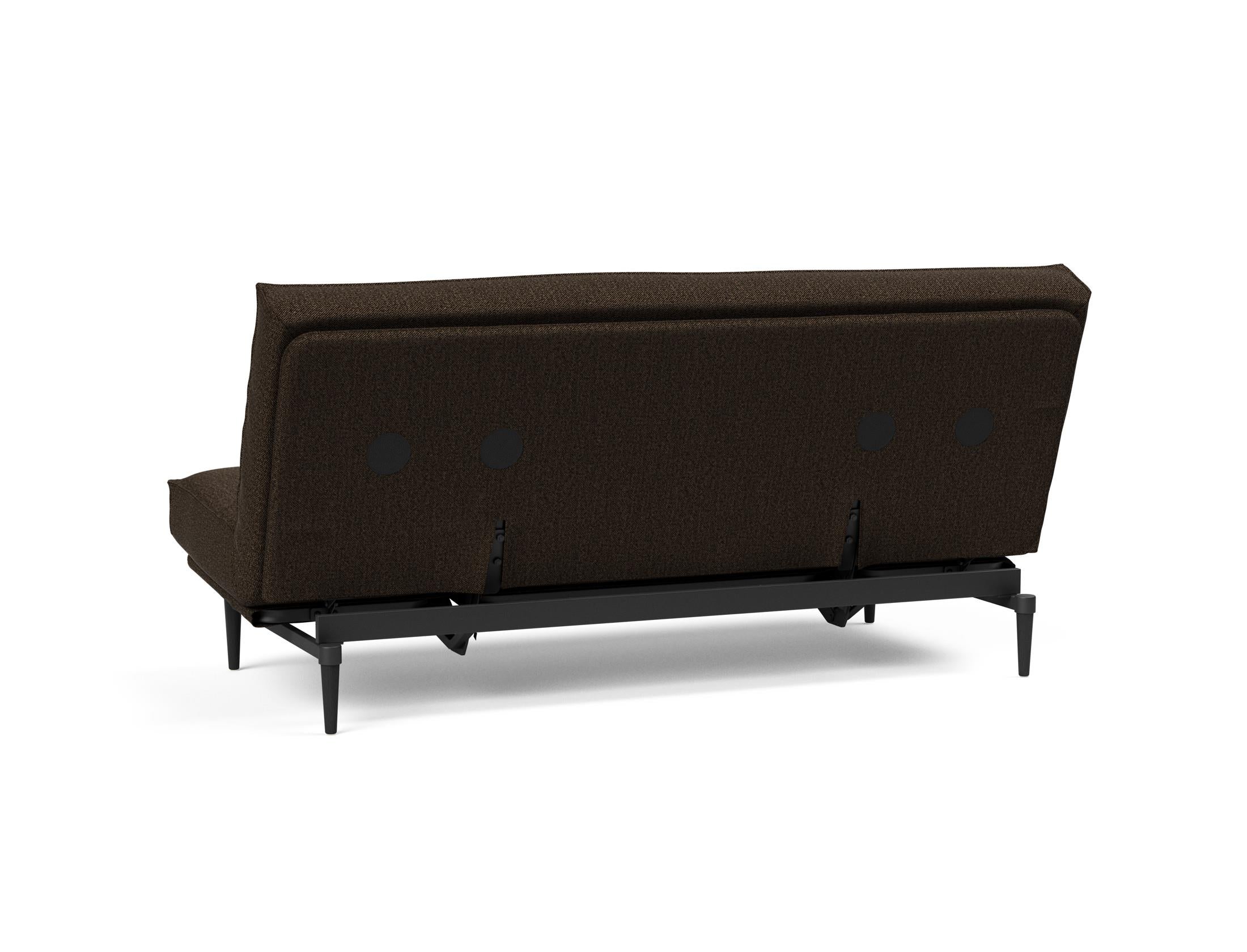 Erleben Sie das Colpus Bettsofa 140 Sharp Plus in edlem Eiche schwarz. Perfekte Kombination aus Funktionalität und modernem Design für Ihr Zuhause.