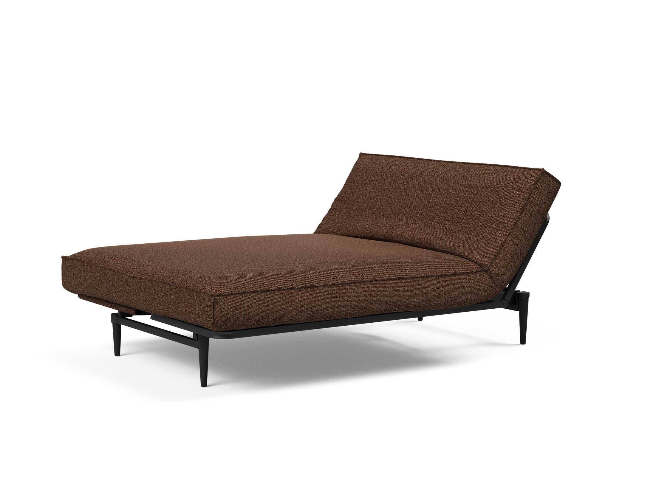 Entdecken Sie das Colpus Bettsofa 140 Sharp Plus Cover in elegantem Eiche schwarz – ideal für modernes Wohnen und entspannte Nächte.