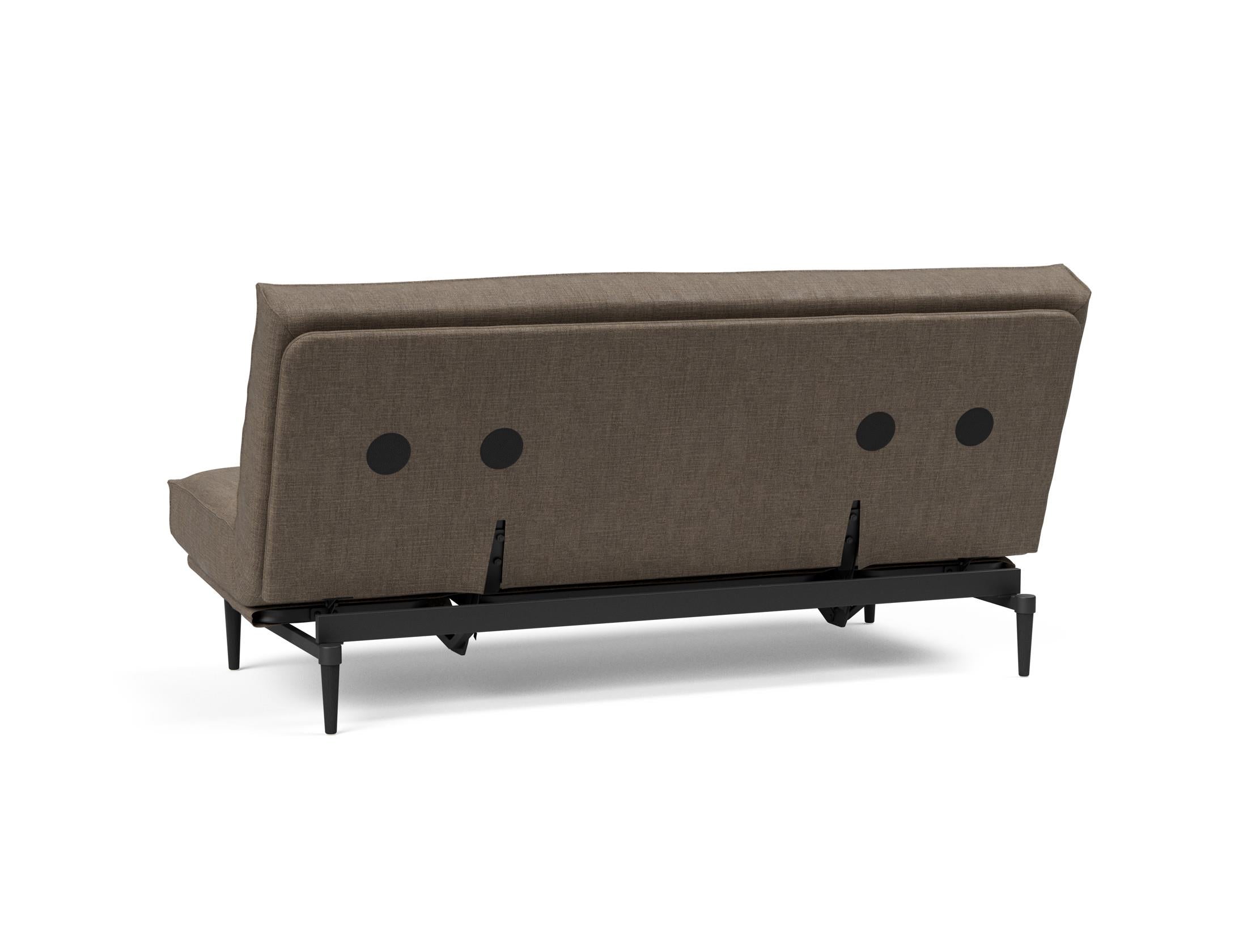 Erleben Sie das Colpus Bettsofa 140 Sharp Plus in edlem Eiche schwarz. Perfekte Kombination aus Funktionalität und modernem Design für Ihr Zuhause.
