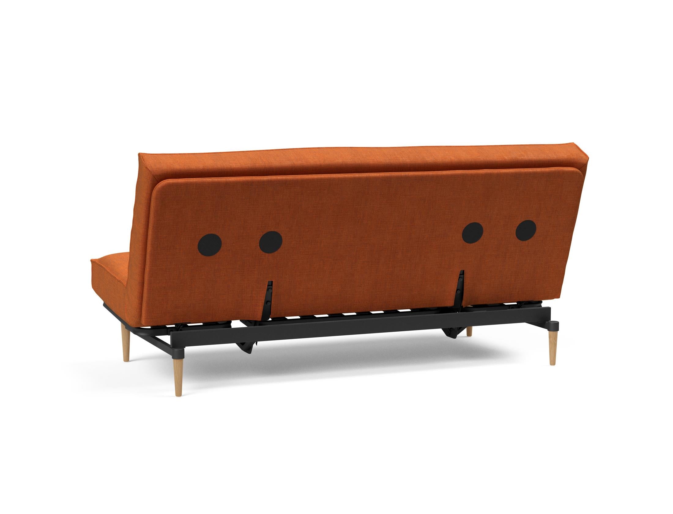 Erleben Sie das Colpus Bettsofa 140 Sharp Plus Cover Soft Spring von Innovation Living – modernes Design, hervorragender Komfort und vielseitig einsetzbar.