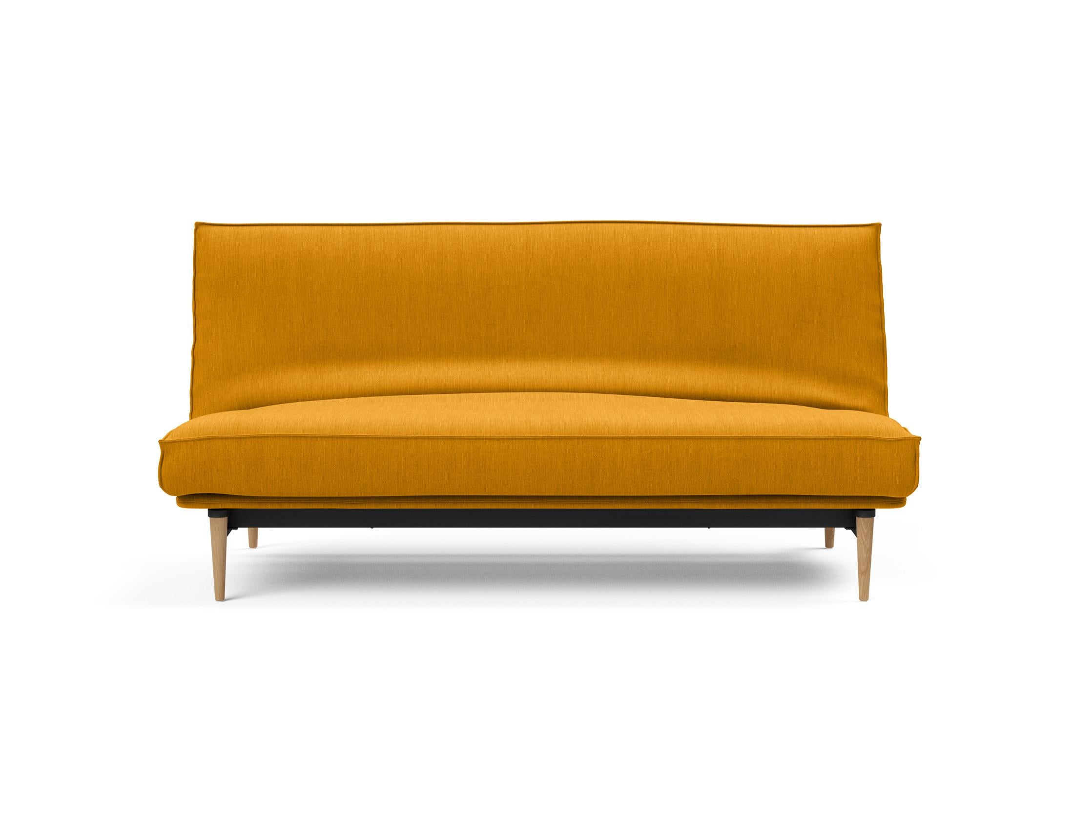 Erleben Sie das Colpus Bettsofa 140 Sharp Plus mit Soft Spring Bezug – stilvoll, funktional und ideal für kleine Räume, verwandelt sich schnell in ein gemütliches Bett.
