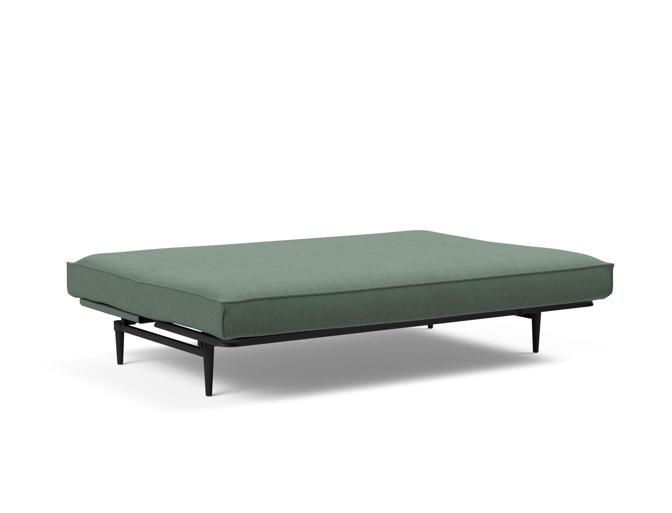 Erleben Sie das Colpus Bettsofa 140 Sharp Plus in stilvollem Eiche schwarz – perfekt für komfortable Nächte und zeitgemäße Einrichtung.