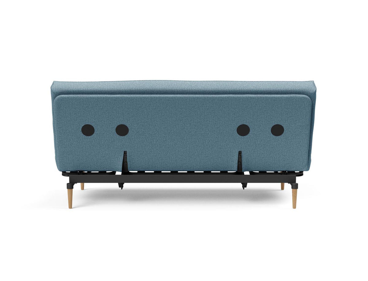 Colpus Bettsofa 140 Sharp Plus Cover Soft Spring in 525 Mixed Dance Light Blue präsentiert im Onlineshop von KAQTU Design AG. Bettsofa ist von Innovation Living