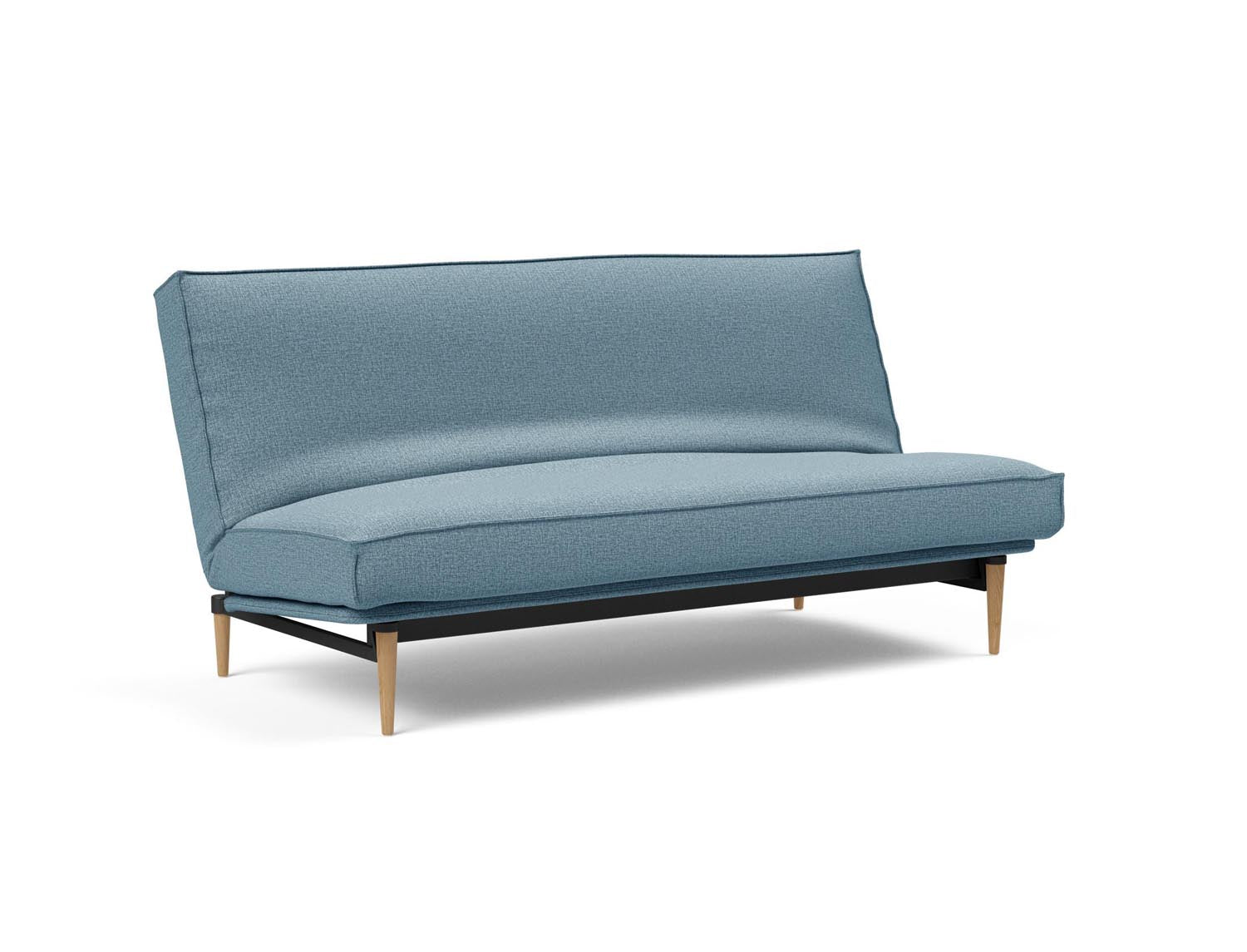 Erleben Sie das Colpus Bettsofa 140 Sharp Plus mit Soft Spring Bezug – stilvoll, funktional und ideal für kleine Räume, verwandelt sich schnell in ein gemütliches Bett.