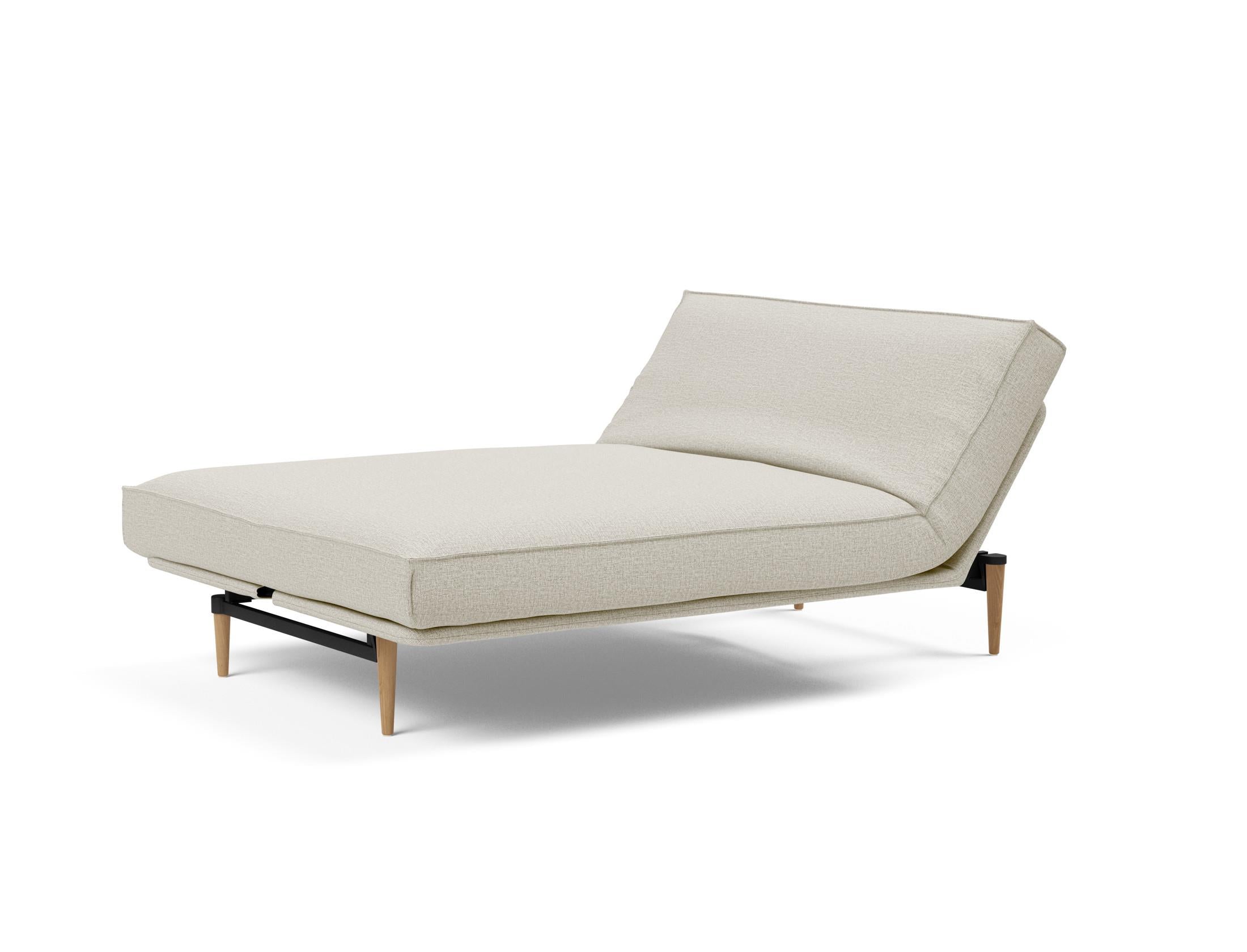 Erleben Sie das Colpus Bettsofa 140 Sharp Plus mit Soft Spring Bezug – stilvoll, funktional und ideal für kleine Räume, verwandelt sich schnell in ein gemütliches Bett.