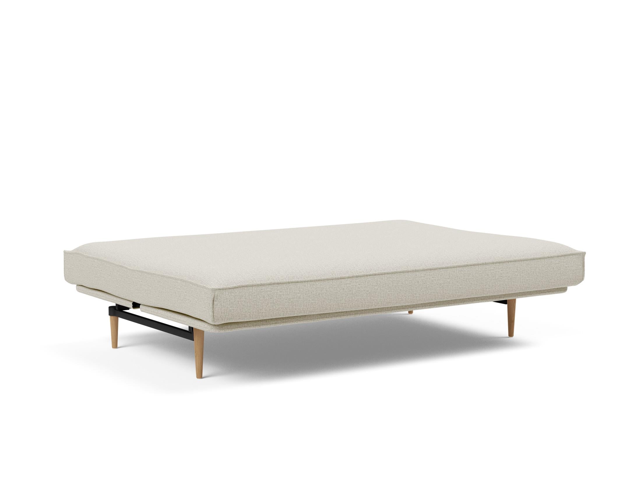 Entdecken Sie das Colpus Bettsofa 140 Sharp Plus mit Soft Spring Bezug – elegant, platzsparend und mühelos in ein komfortables Bett verwandelbar.