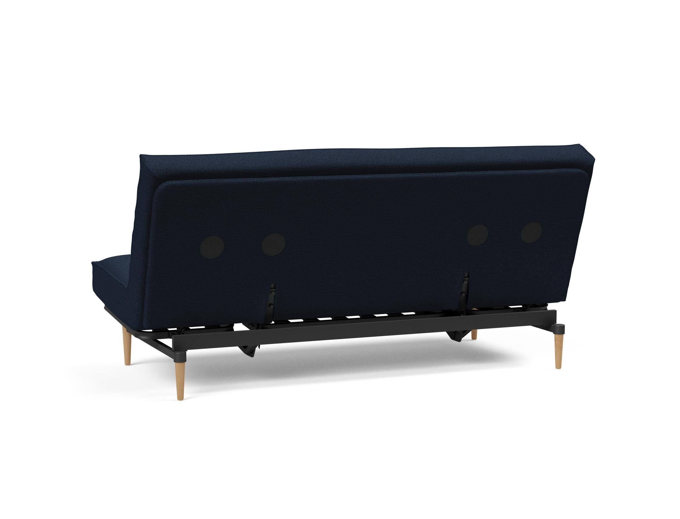 Entdecken Sie das Colpus Bettsofa 140 Sharp Plus Cover Soft Spring von Innovation Living – stilvoll, bequem und ideal für jedes Zuhause.