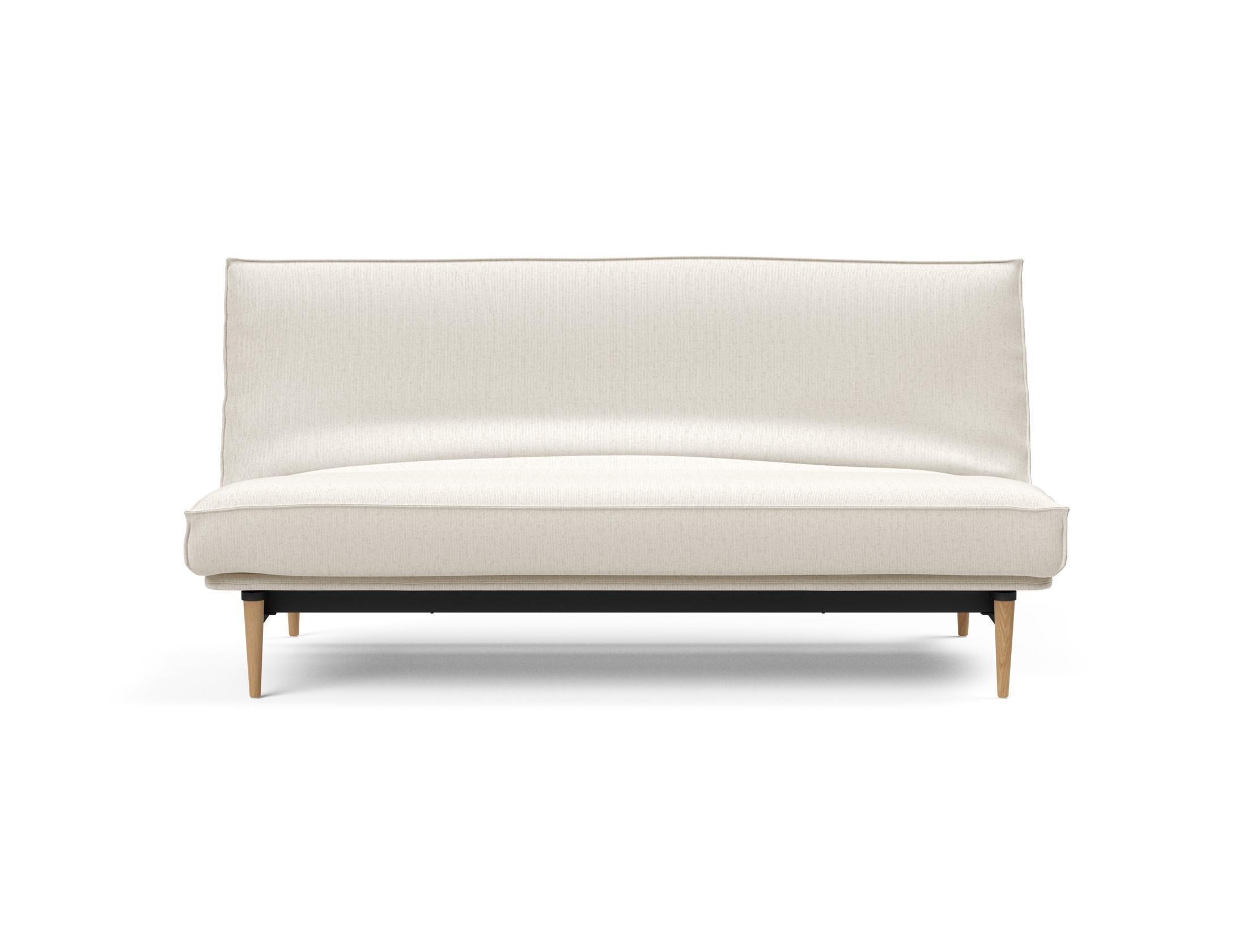 Erleben Sie das Colpus Bettsofa 140 Sharp Plus mit Soft Spring Bezug – stilvoll, funktional und ideal für kleine Räume, verwandelt sich schnell in ein gemütliches Bett.