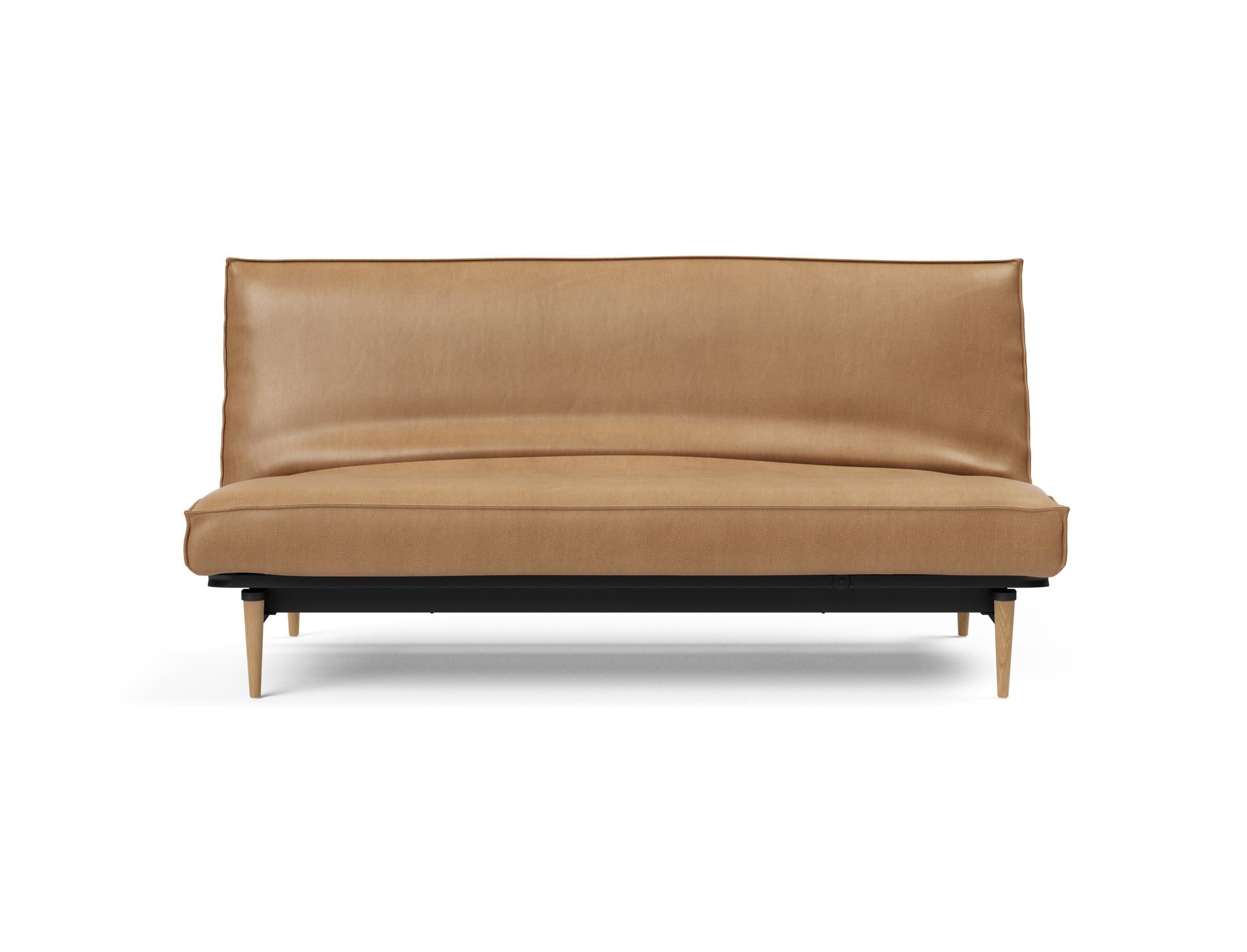Entdecken Sie das Colpus Bettsofa 140 Sharp Plus Cover Soft Spring von Innovation Living – stilvoll, bequem und ideal für jedes Zuhause.
