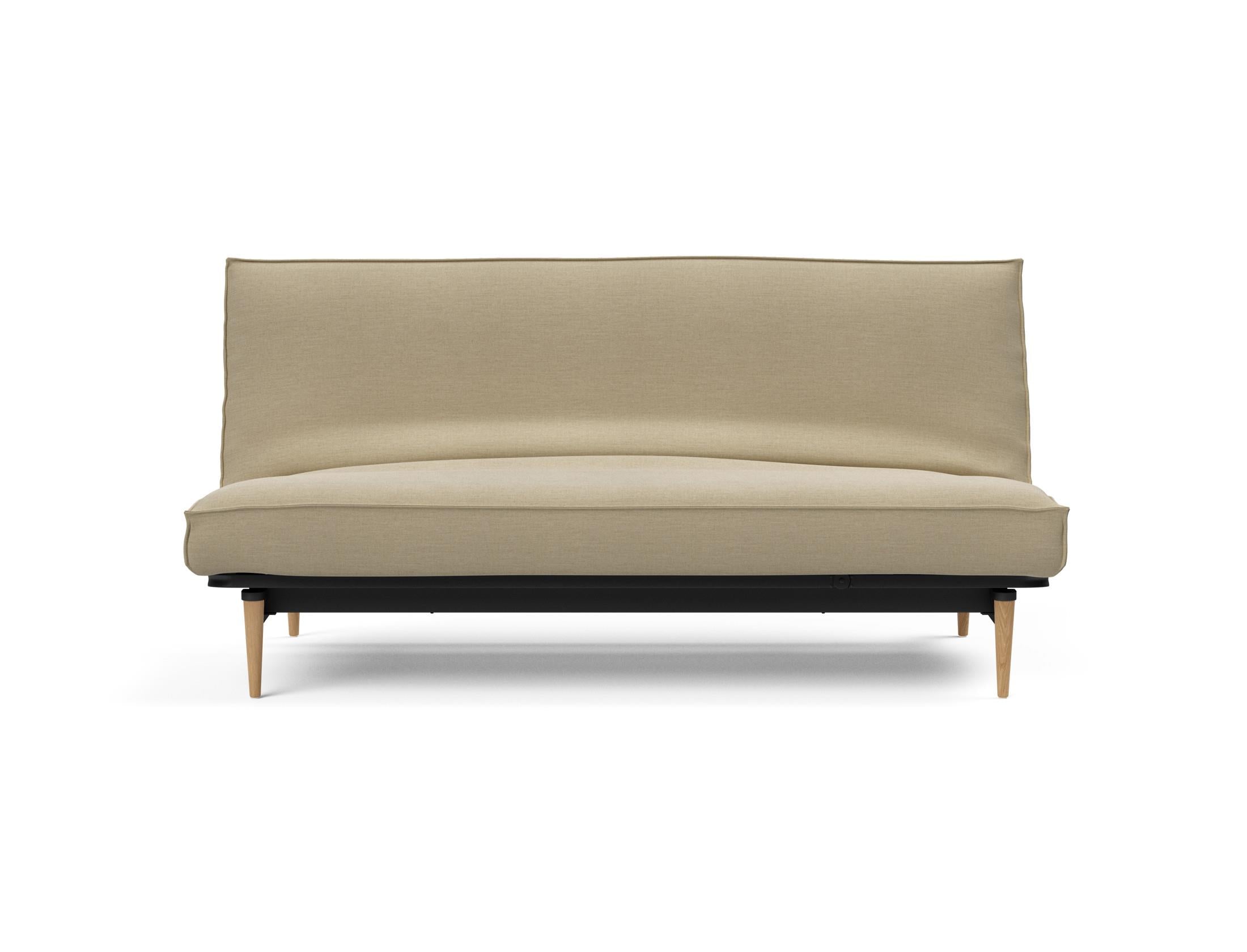 Entdecken Sie das Colpus Bettsofa 140 Sharp Plus Cover Soft Spring von Innovation Living – stilvoll, bequem und ideal für jedes Zuhause.