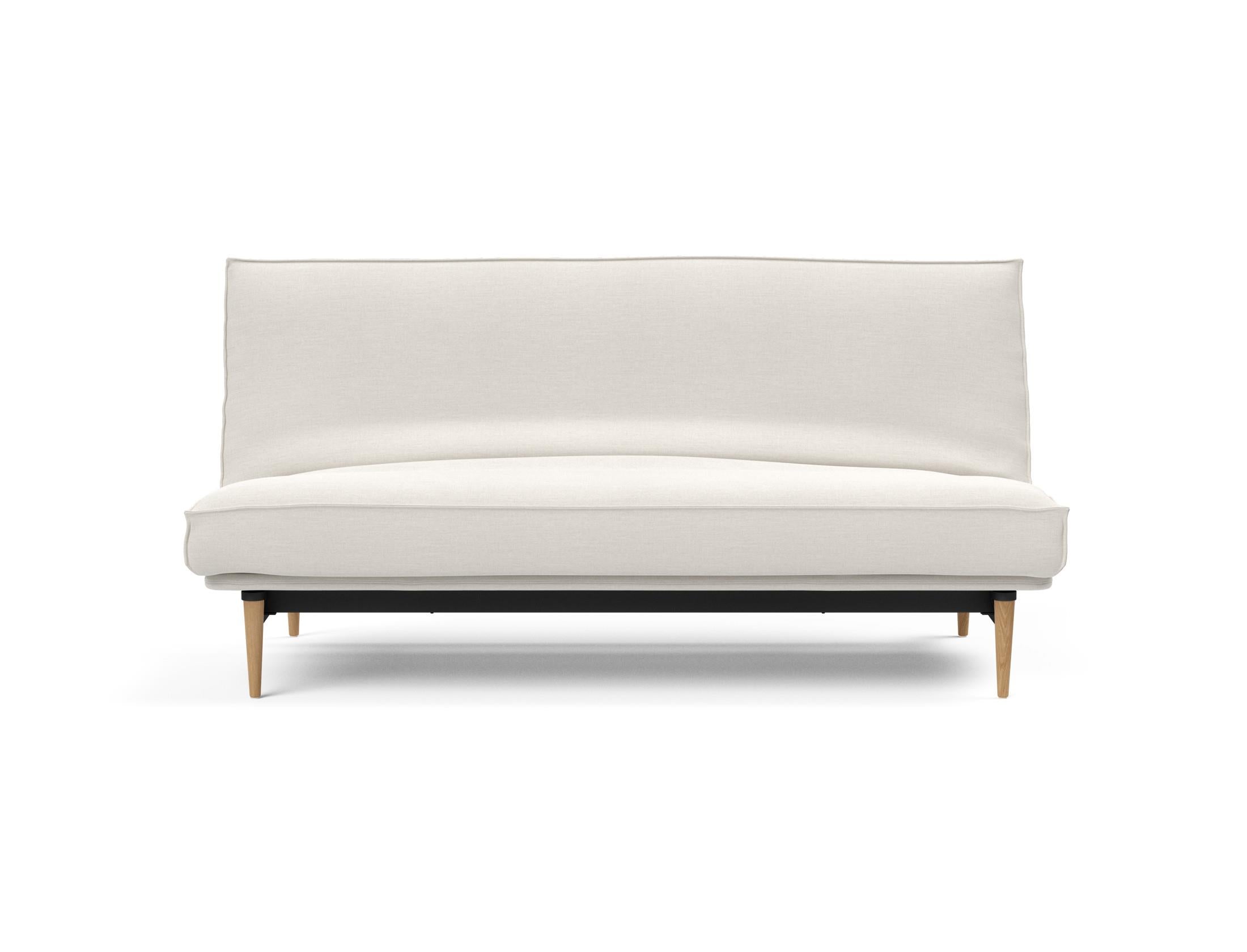 Entdecken Sie das Colpus Bettsofa 140 Sharp Plus mit Soft Spring Bezug – elegant, platzsparend und mühelos in ein komfortables Bett verwandelbar.