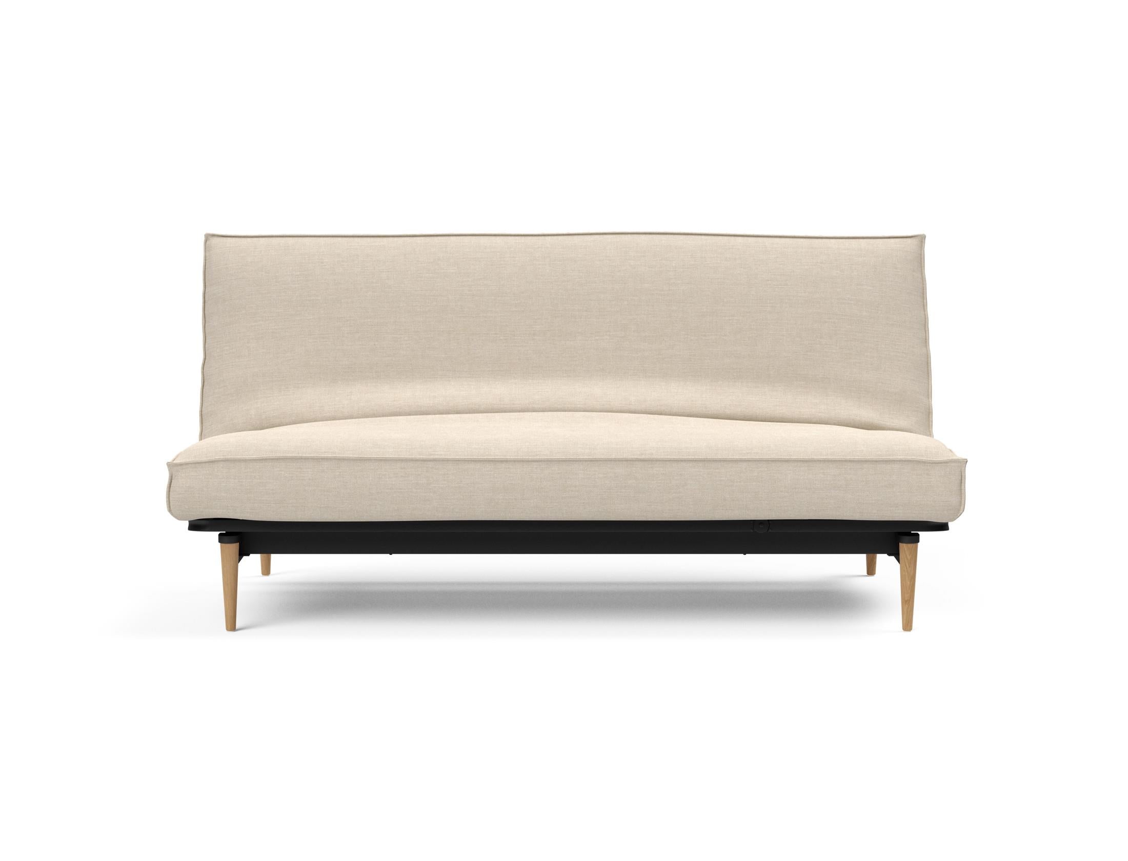Entdecken Sie das Colpus Bettsofa 140 Sharp Plus Cover Soft Spring von Innovation Living – stilvoll, bequem und ideal für jedes Zuhause.