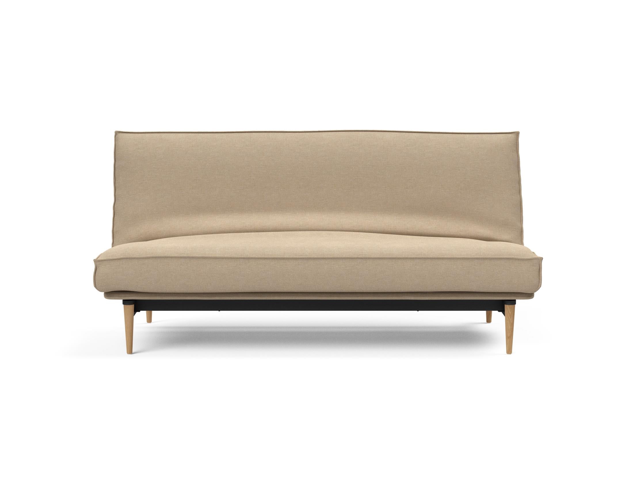 Erleben Sie das Colpus Bettsofa 140 Sharp Plus mit Soft Spring Bezug – stilvoll, funktional und ideal für kleine Räume, verwandelt sich schnell in ein gemütliches Bett.