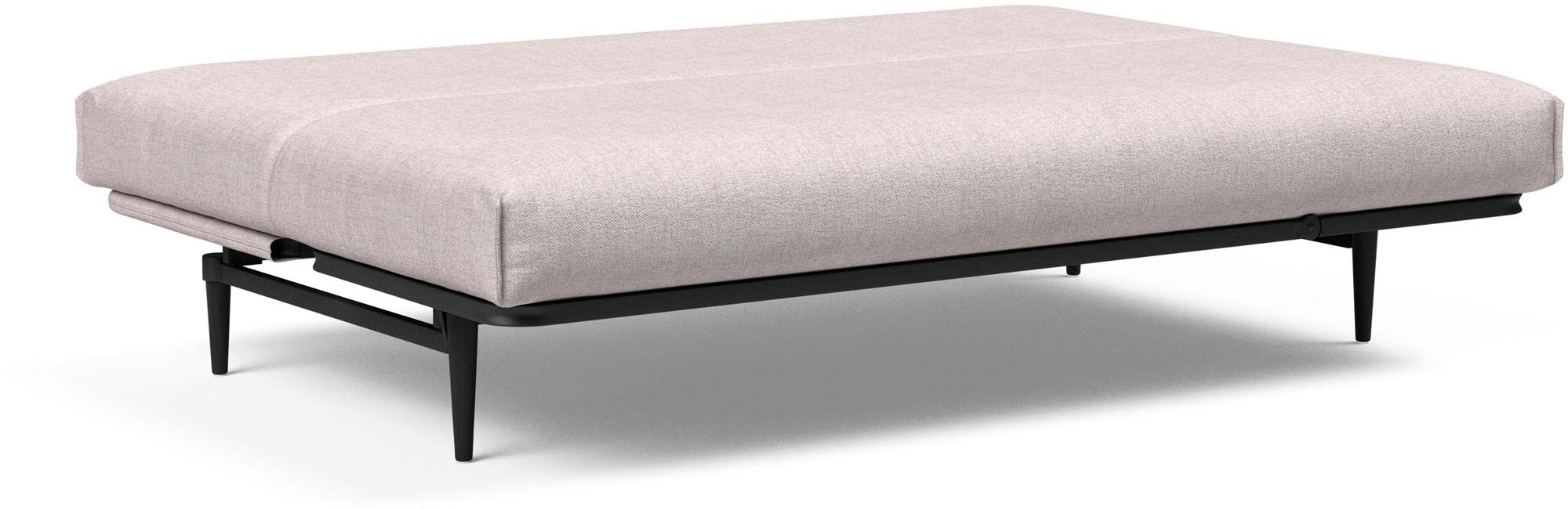 Entdecken Sie das stilvolle Colpus Bettsofa 140 in Nordic Cover und schwarzer Eiche von Innovation Living – ideal für zeitgemäße Wohnkonzepte und vielseitige Einsätze.