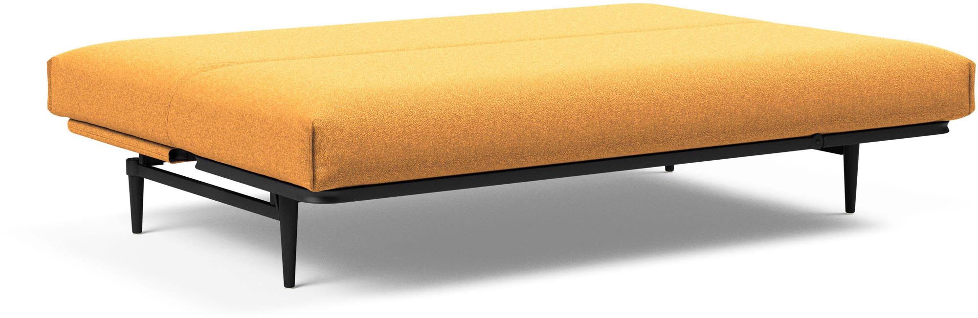 Entdecken Sie das stilvolle Colpus Bettsofa 140 in Nordic Cover und schwarzer Eiche von Innovation Living – ideal für zeitgemäße Wohnkonzepte und vielseitige Einsätze.