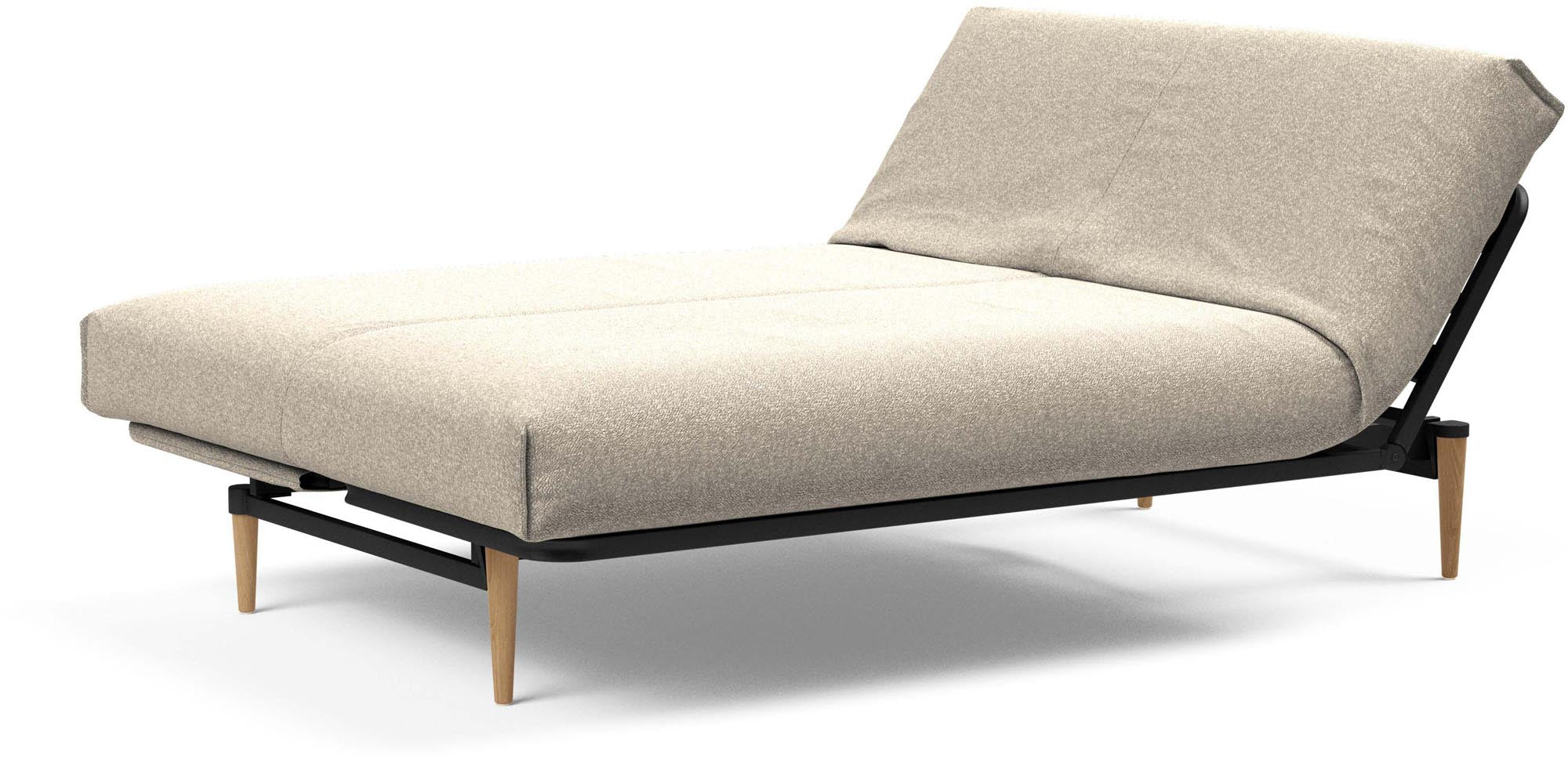 Erleben Sie das Colpus Bettsofa 140 Nordic Cover Spring von Innovation Living – eine perfekte Kombination aus modernem Stil und optimalem Schlafkomfort.