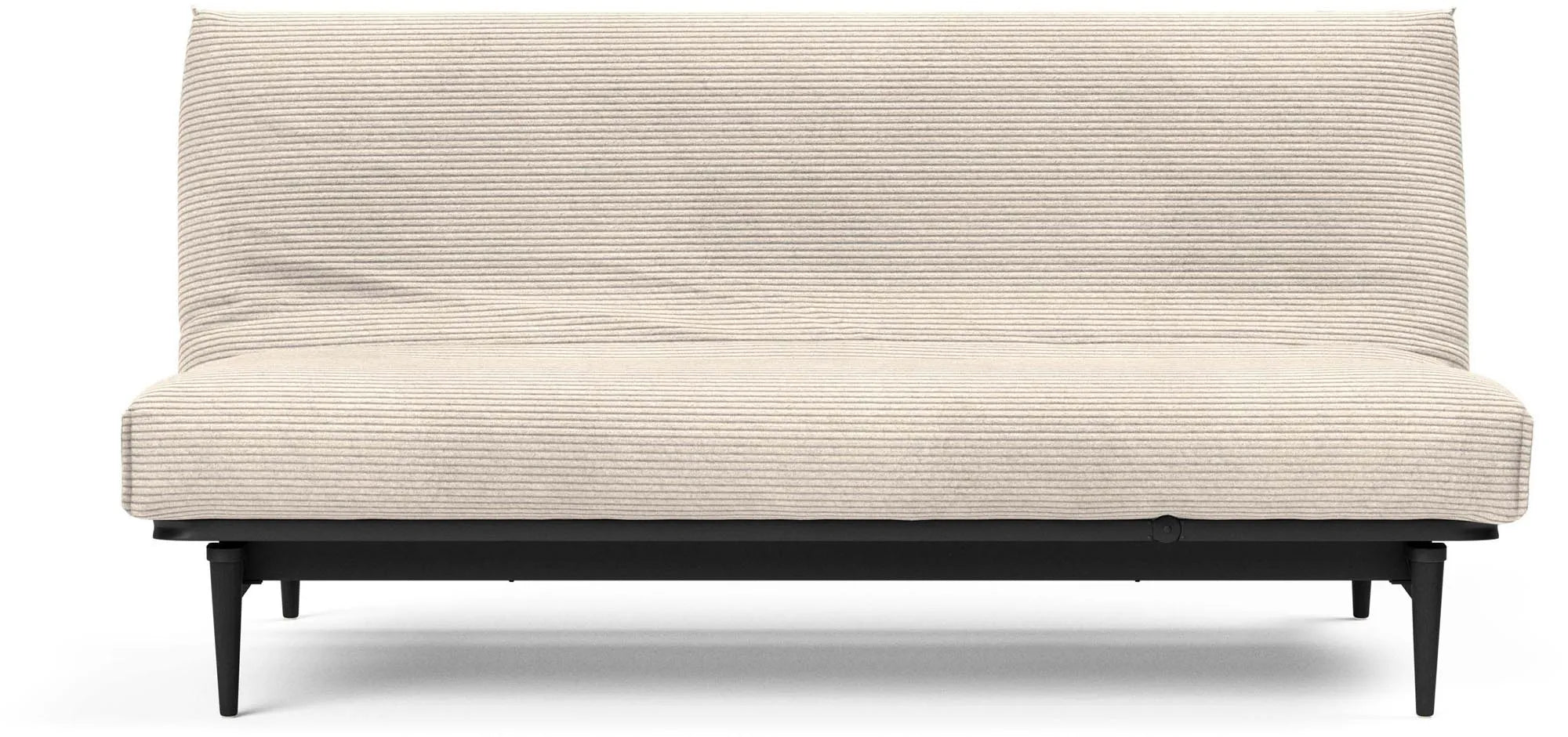 Erleben Sie das elegante Colpus Bettsofa 140 mit Nordic Cover und schwarzer Eiche von Innovation Living – perfekt für modernes Wohnen und flexible Nutzung.