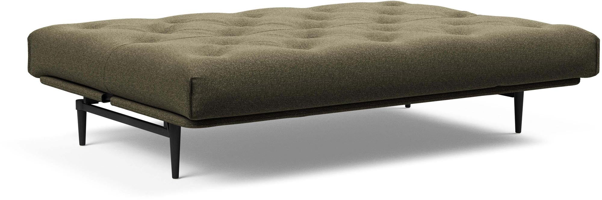 Entdecken Sie das stilvolle Colpus Bettsofa 140 in Nordic Eiche schwarz – perfekt für zeitgemäße Einrichtung und gemütliche Nächte.