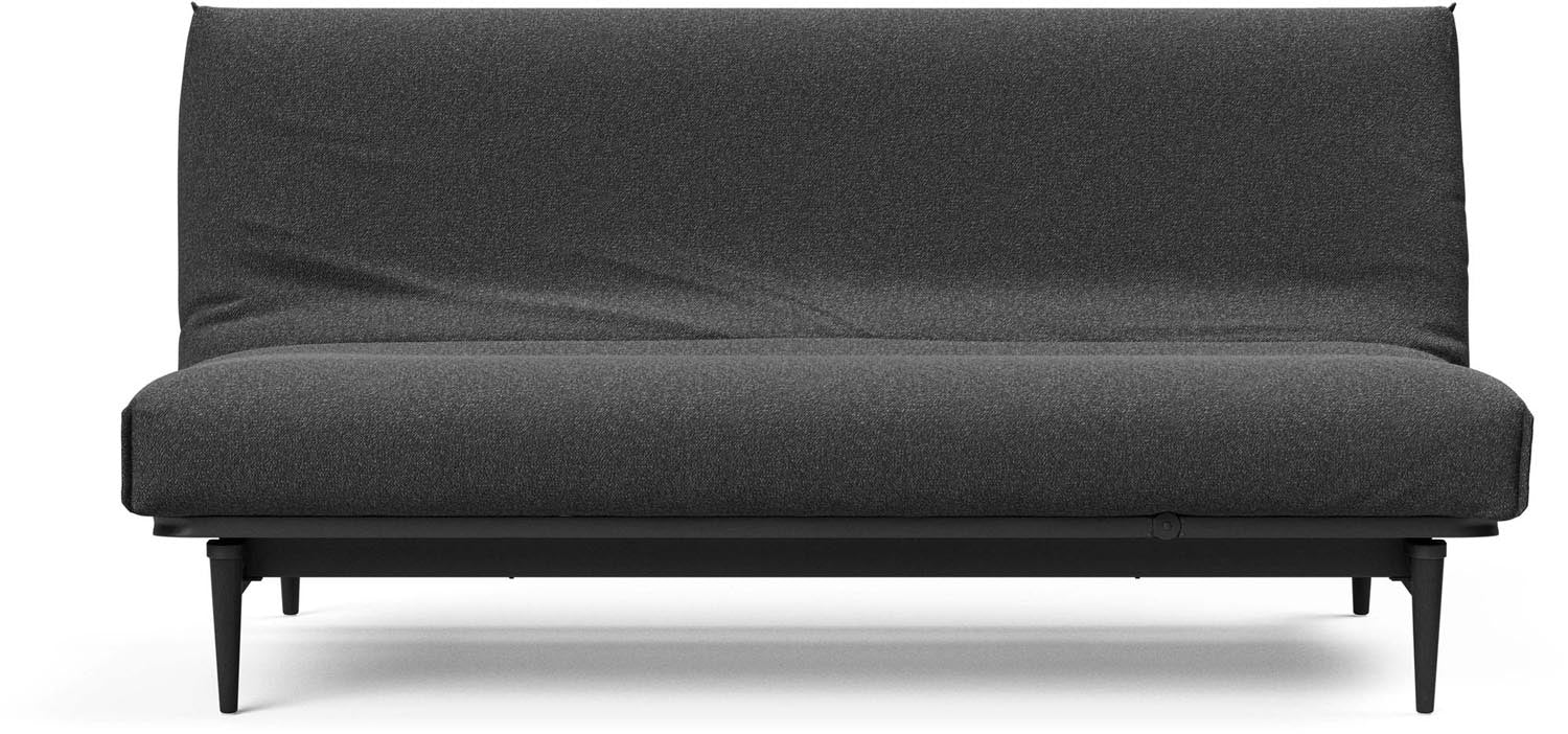 Entdecken Sie das stilvolle Colpus Bettsofa 140 in Eiche schwarz mit Nordic Cover – perfekt für zeitgemäße Einrichtung und gemütliche Nächte.