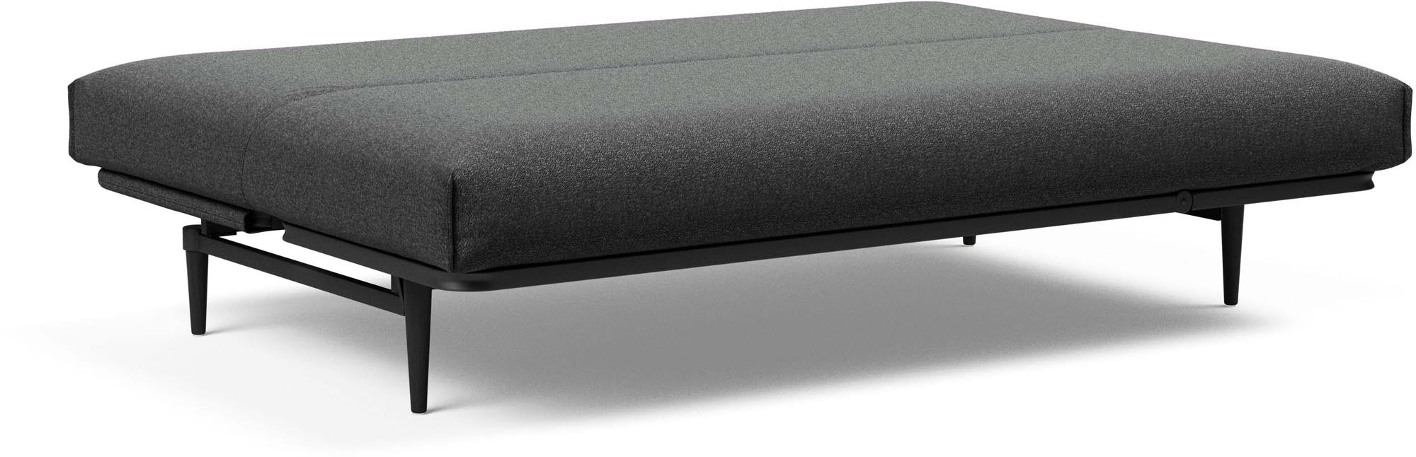 Erleben Sie das Colpus Bettsofa 140 mit elegantem Nordic Cover in Eiche schwarz – ideal für modernes Wohnen und entspannte Schlafmomente.