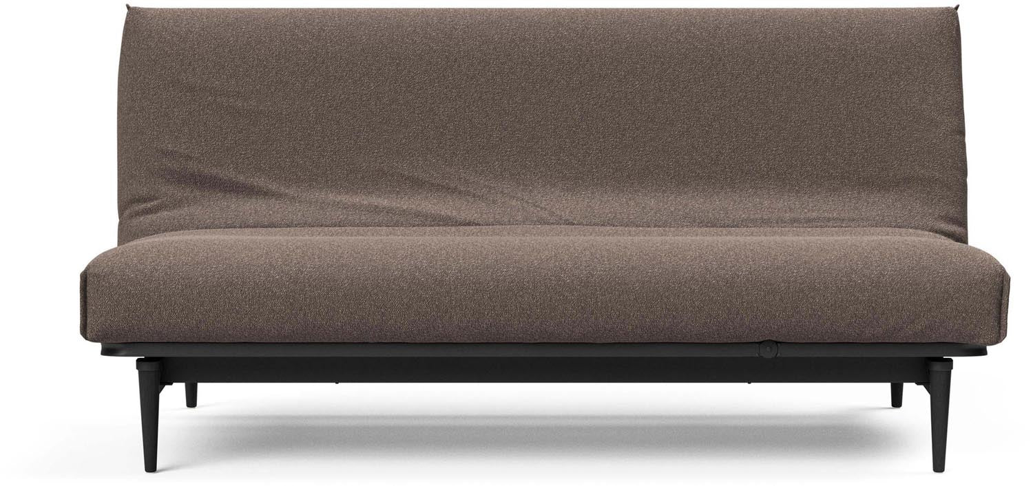 Entdecken Sie das stilvolle Colpus Bettsofa 140 in Eiche schwarz mit Nordic Cover – perfekt für zeitgemäße Einrichtung und gemütliche Nächte.
