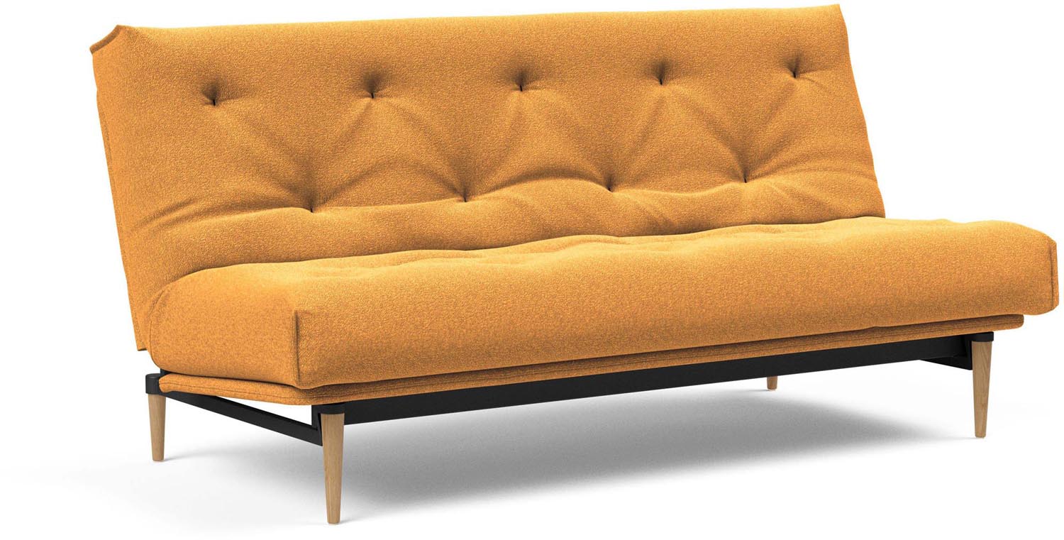 Entdecken Sie das Colpus Bettsofa 140 Nordic Latex von Innovation Living – eine perfekte Kombination aus modernem Stil und erstklassigem Schlafkomfort.