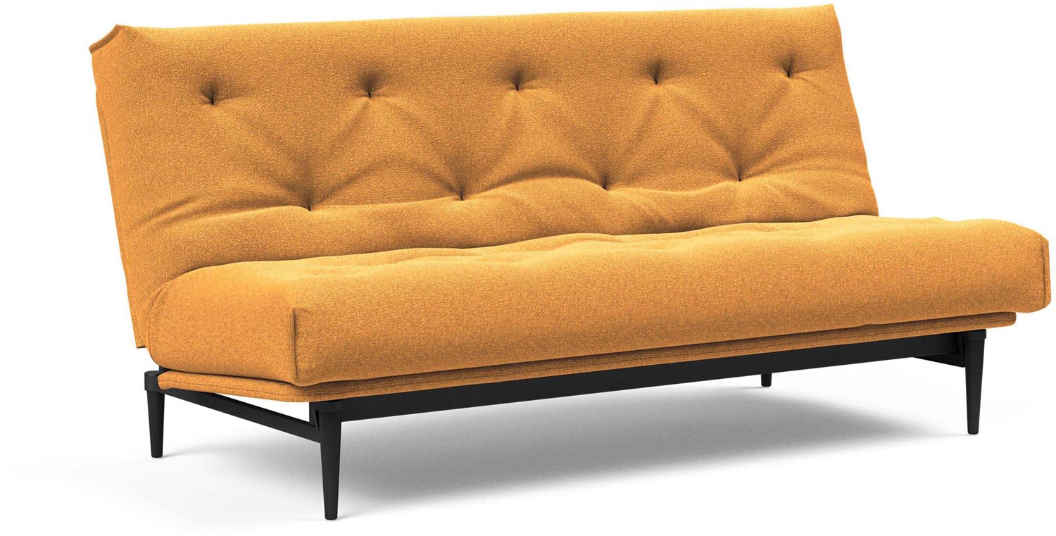 Entdecken Sie das stilvolle Colpus Bettsofa 140 in Nordic Eiche schwarz von Innovation Living – perfekt für zeitgemäße Wohnkonzepte und vielseitige Einsätze.